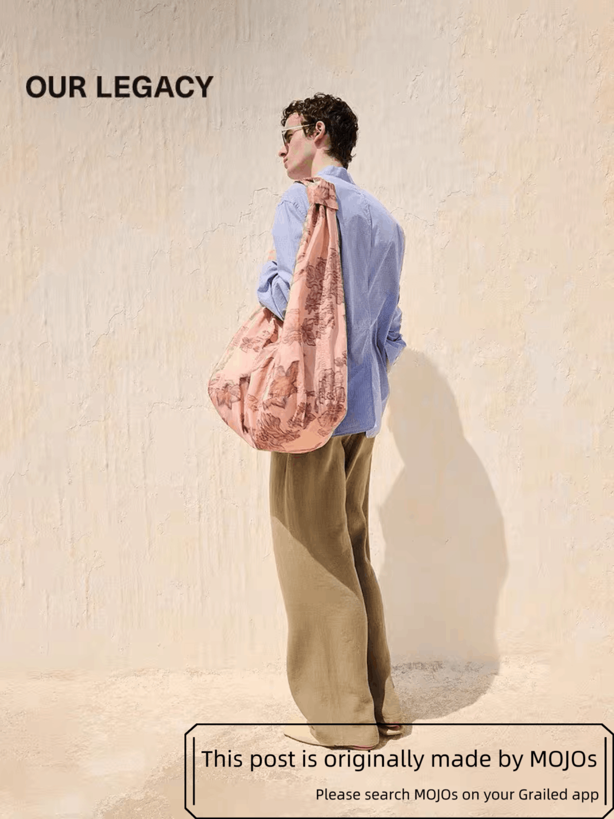 Our Legacy Sling Bag - Pink Cast Chain Twill | Grailed