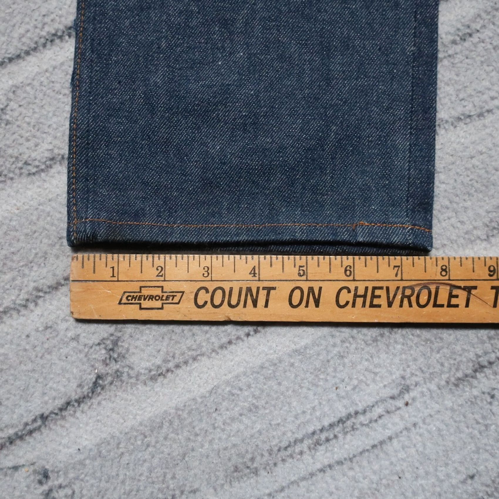 Levi's VINTAGE Levi's 701 Student Denim Jeans Pants Men 27 Raw 37 Inseam 701 Vintage Deadstock Levis 27" Boys Mens (adjusted) Size US 27 - 7 Thumbnail