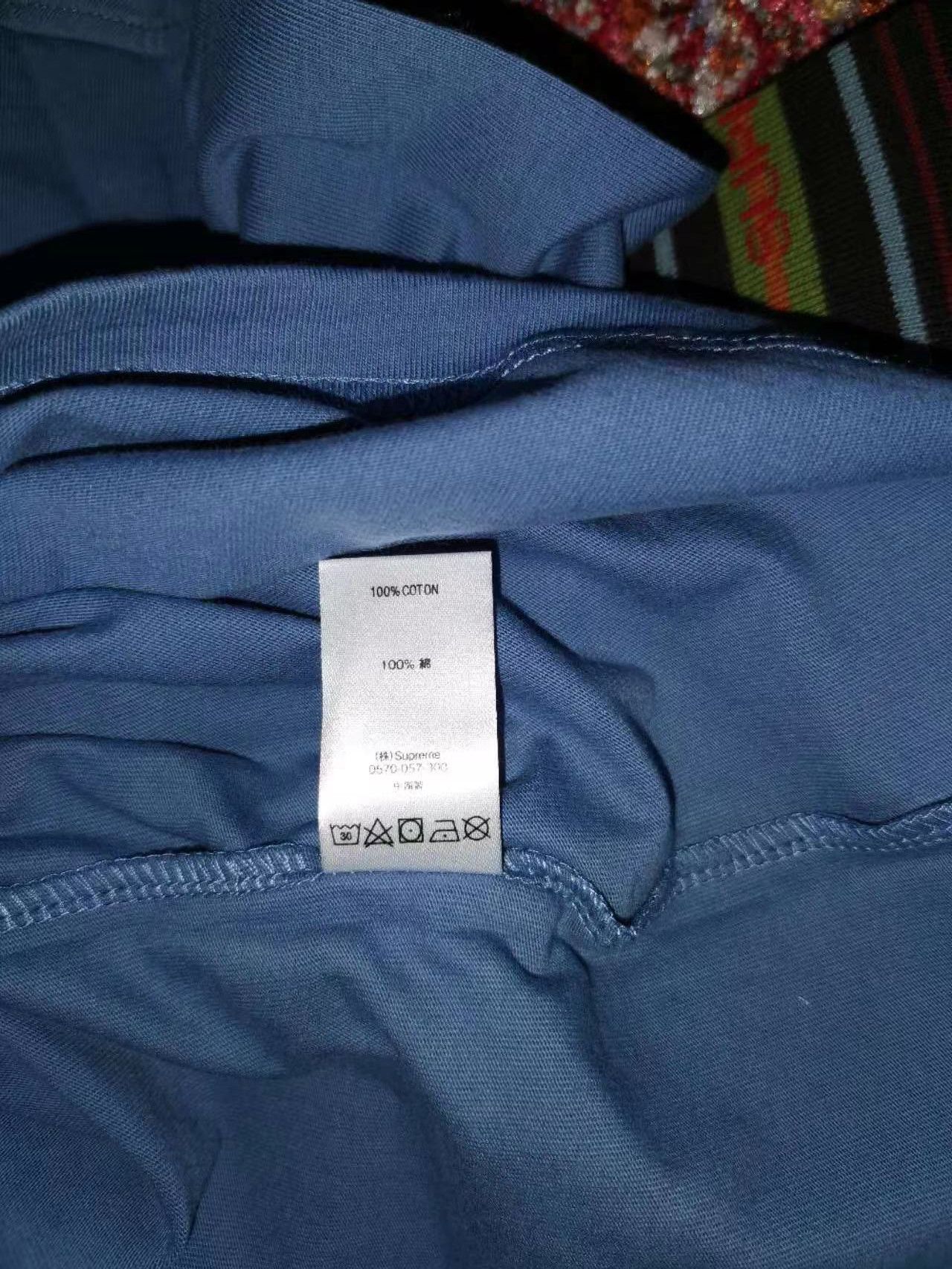 Supreme Brand New* Supreme FW18 Knit Panel Stripe LS Top Slate Size US M / EU 48-50 / 2 - 7 Thumbnail