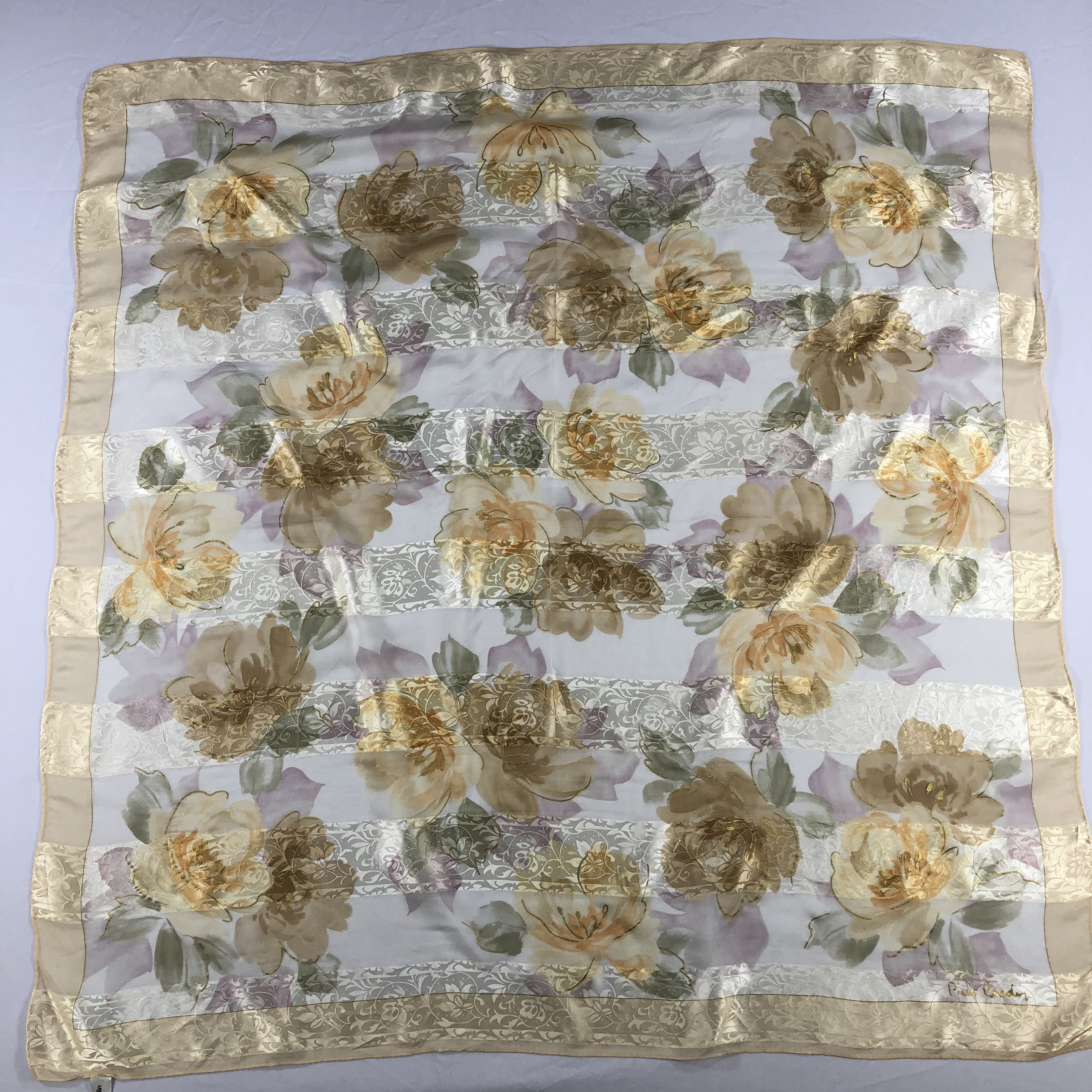 Pierre Cardin × Vintage Vintage Pierre cardin Silk Scarf Size ONE SIZE - 2 Thumbnail