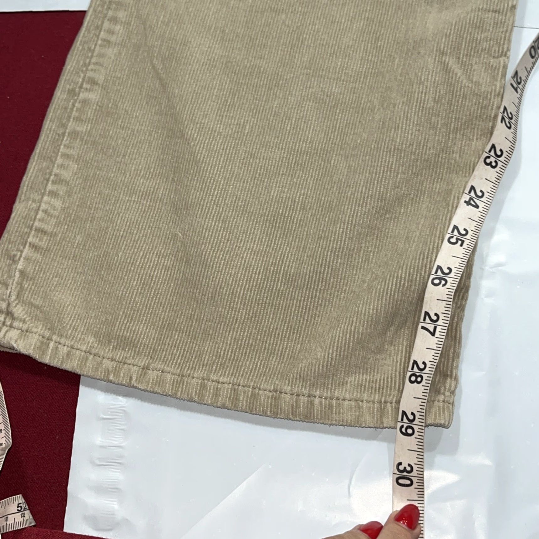 Gap GAP Boot Fit TAN Corduroy BUTTON FLY Pants Men’s SIZE 38/30 Cotton Y2K 2004 Vtg Size US 38 / EU 54 - 5 Thumbnail