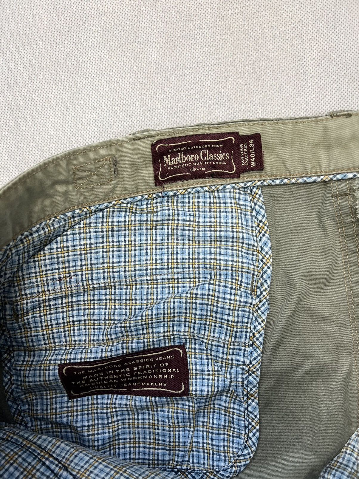 Marlboro Classics × Vintage Baggy Cargo Pants Marlboro Classics Vintage 90’s Size US 40 / EU 56 - 3 Thumbnail