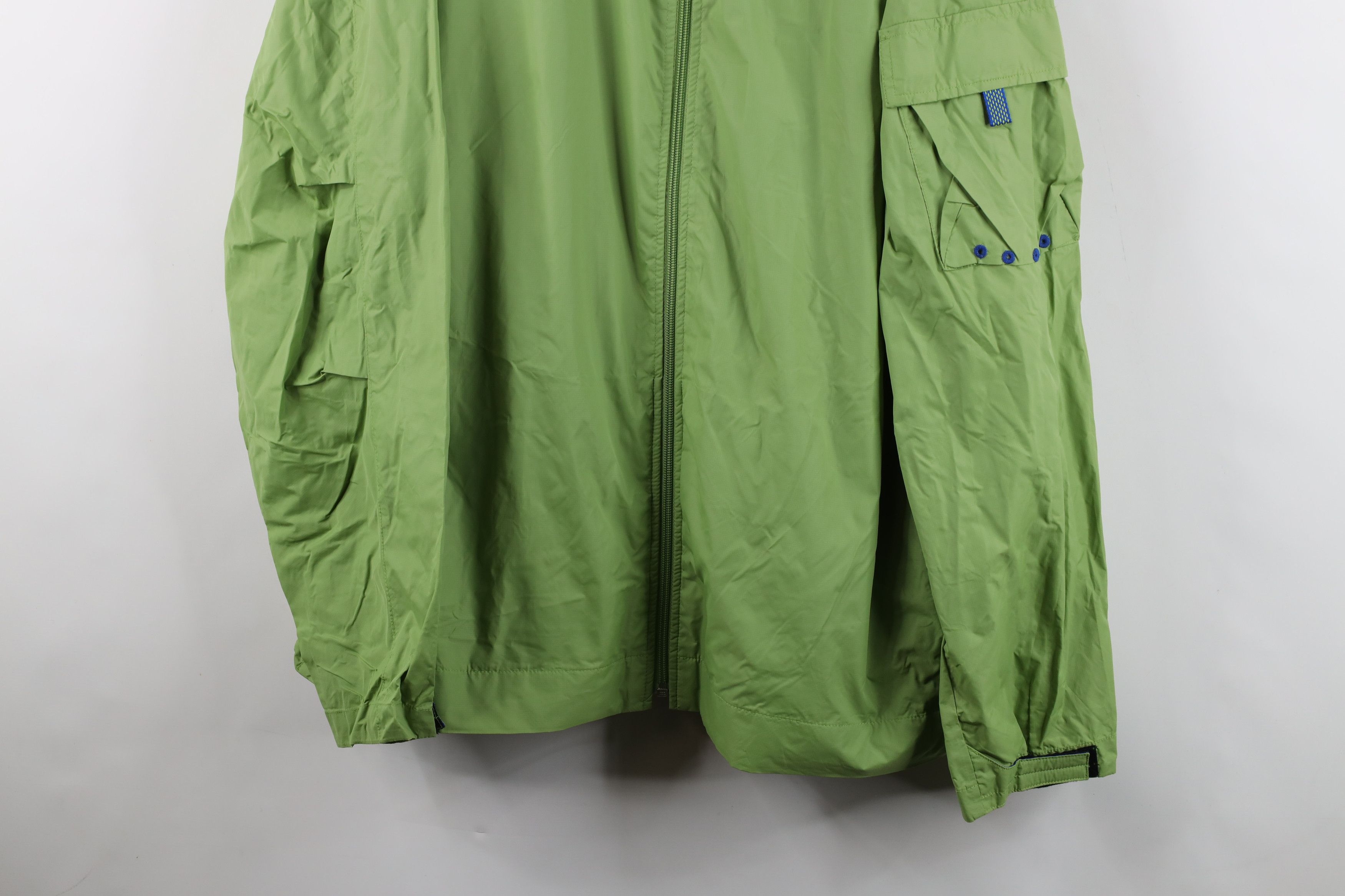 Gap Vintage Gap Packable Hooded Windbreaker Rain Jacket Lime Size US XXL / EU 58 / 5 - 3 Thumbnail