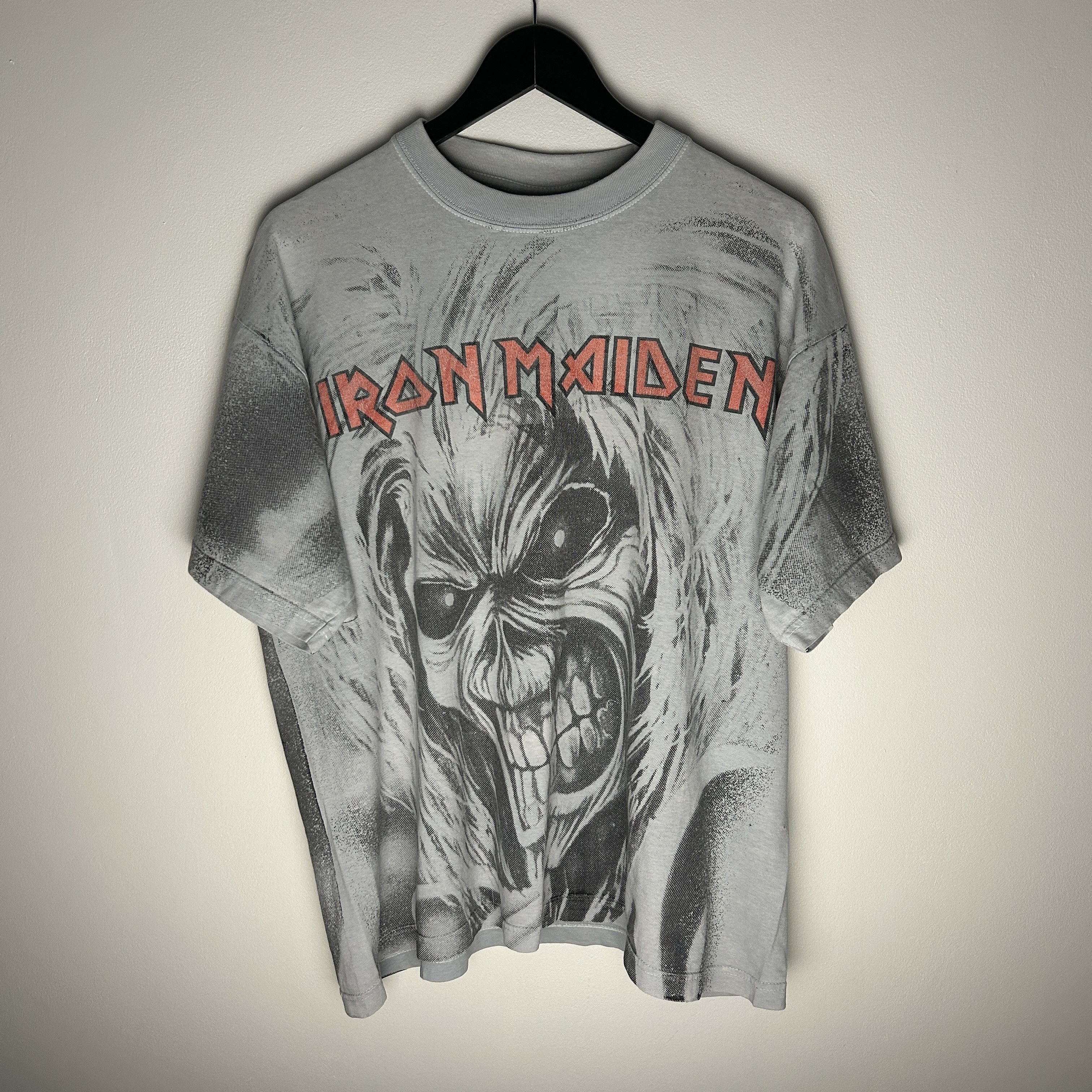 Band Tees Vintage Iron Maiden Killers 1999 Allover Print Band T-shirt Size US XL / EU 56 / 4 - 1 Thumbnail