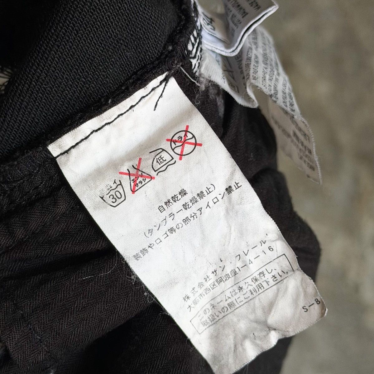 Raf Simons RAF By Raf Simons Thrashed Waxed Denim Size US 34 / EU 50 - 10 Thumbnail