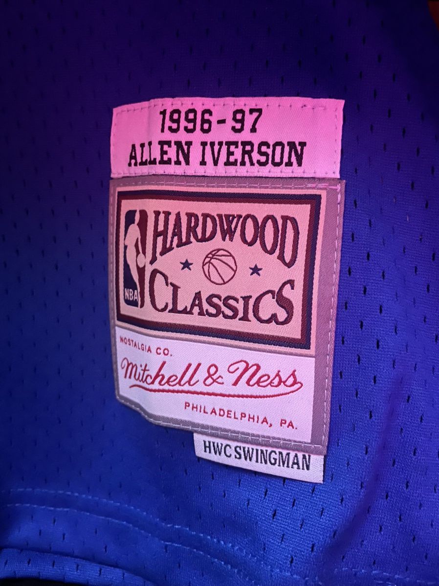 Mitchell & Ness Philadelphia 76ers Allen Iverson 1996/97 Hardwood Classics Size US S / EU 44-46 / 1 - 5 Thumbnail