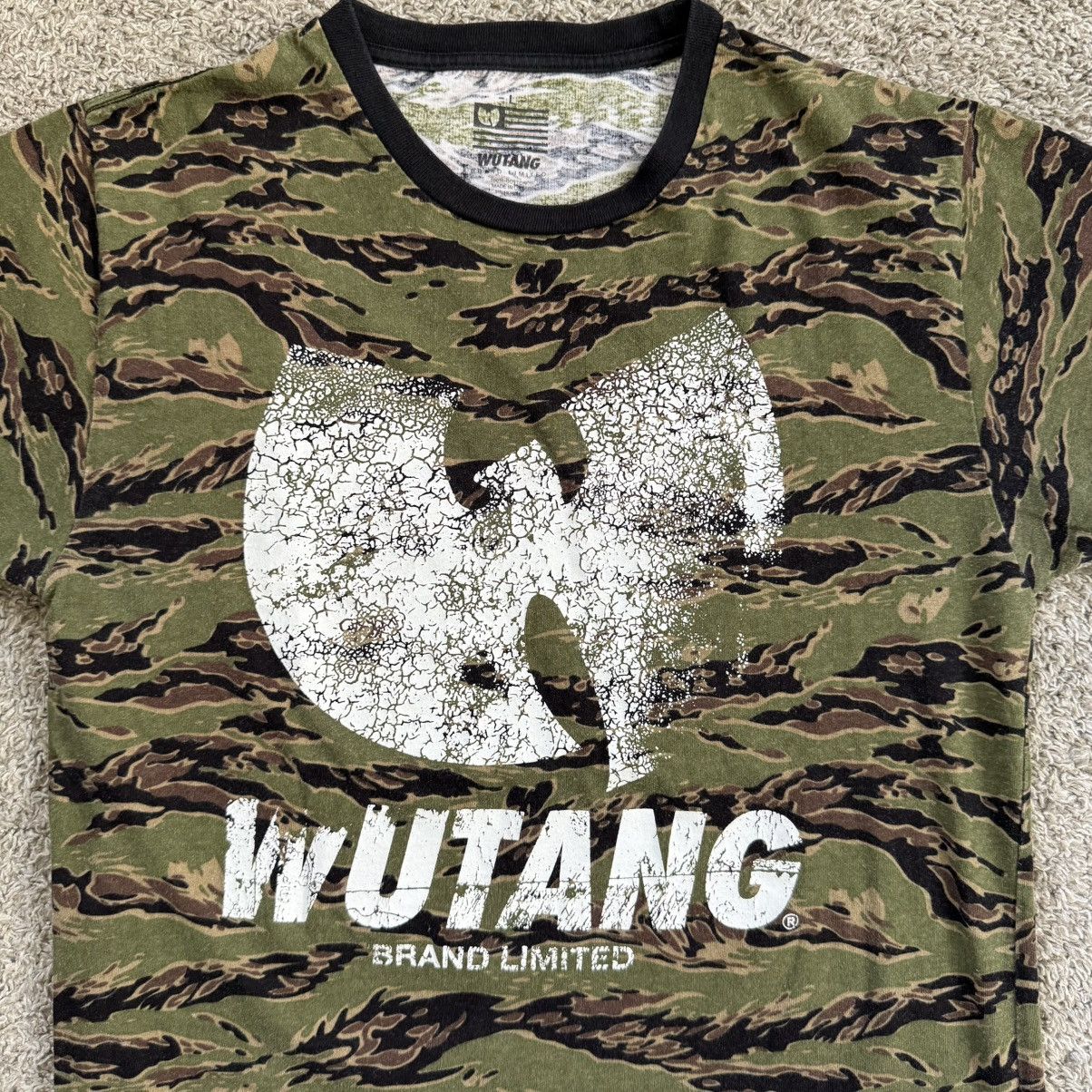 Wu-Tang Clan 🔴Wu-Tang Shirt Size Large Camouflage Wu Shattered Design Size US L / EU 52-54 / 3 - 2 Thumbnail