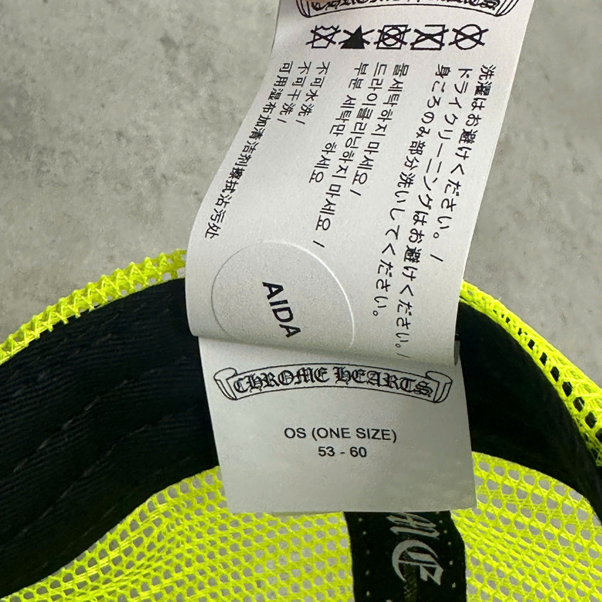 Chrome Hearts CHROME HEARTS Hat Trucker King Taco NEON Size ONE SIZE - 8 Thumbnail