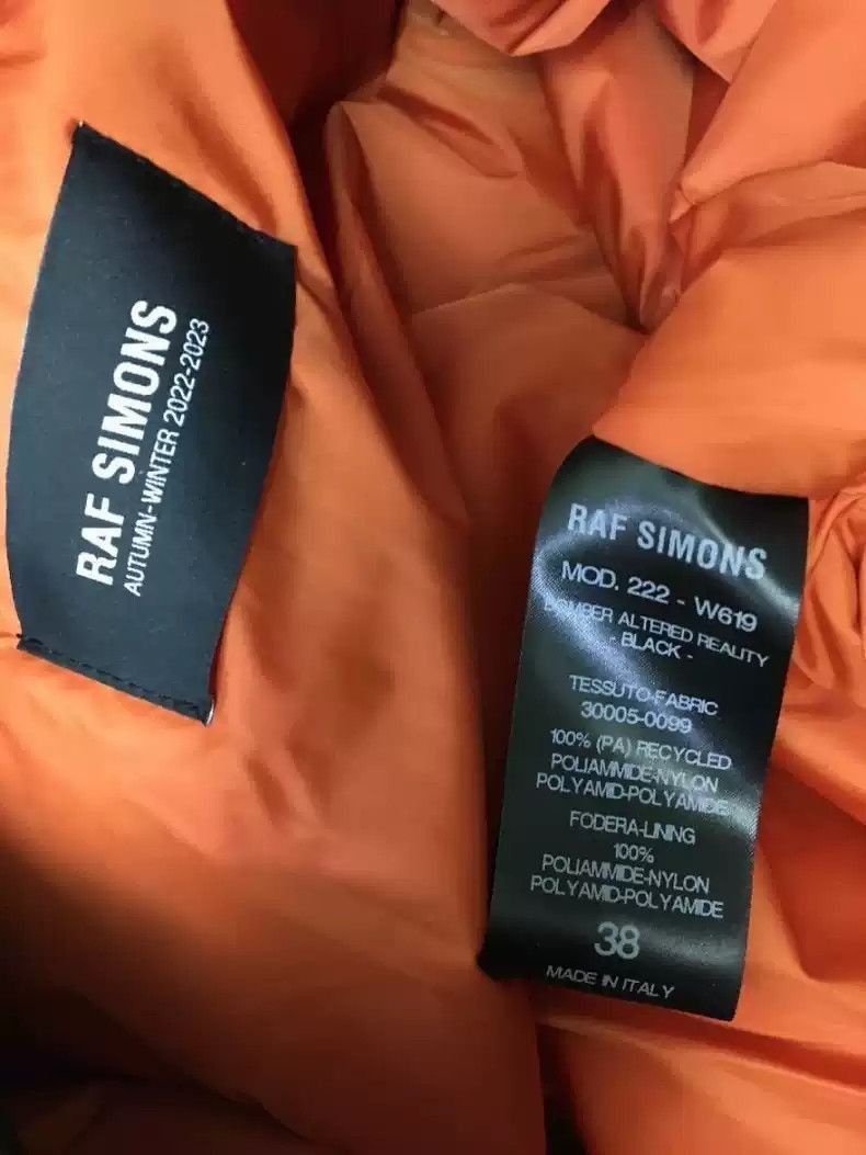 Raf Simons Raf Simons 22aw bomber flight Jacket Size US L / EU 52-54 / 3 - 5 Thumbnail