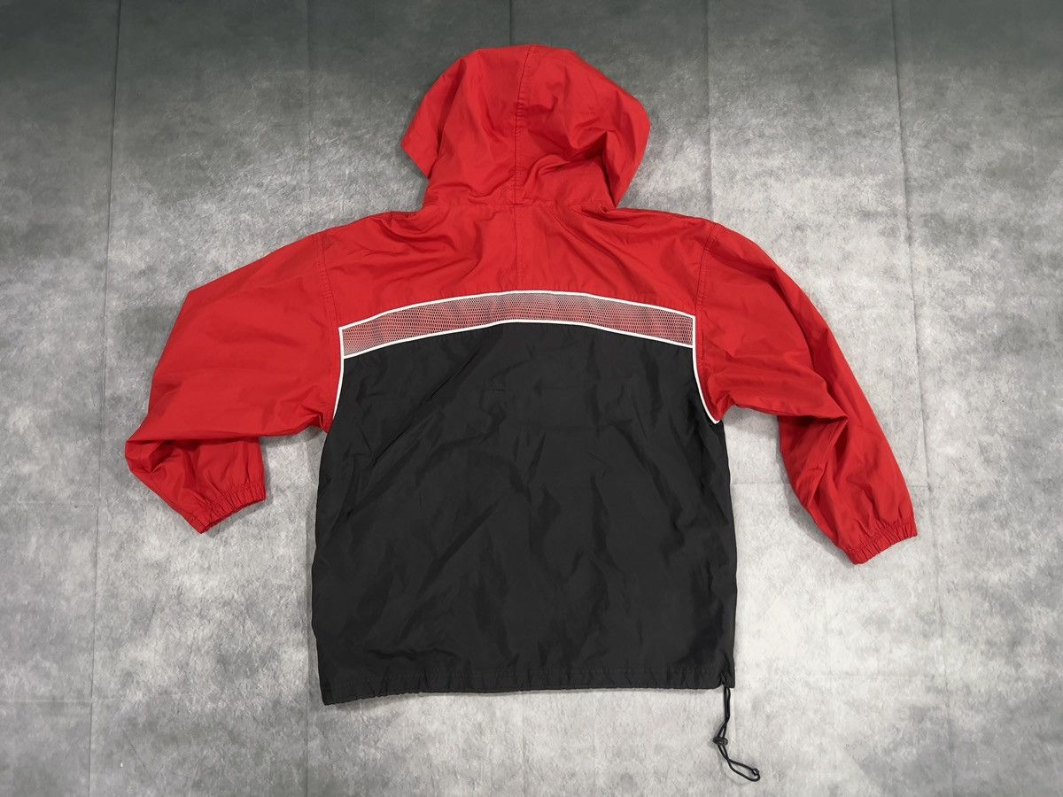 Reebok Reebok Red Black Men's Hooded Windbreaker Full Zip Logo Size US XL / EU 56 / 4 - 2 Thumbnail