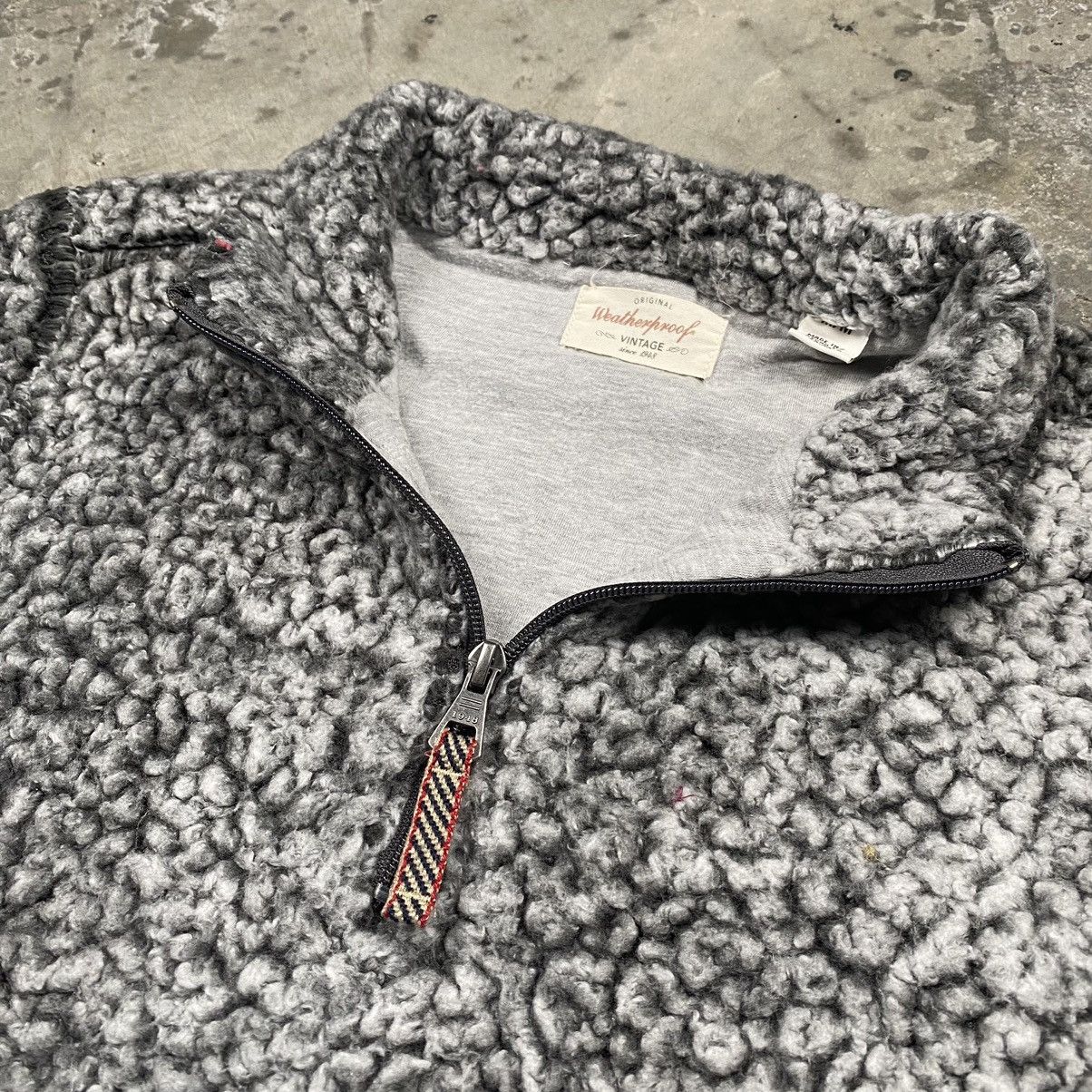 Vintage Weatherproof Deep Pile Sherpa Quarter Zipper Size US M / EU 48-50 / 2 - 2 Thumbnail