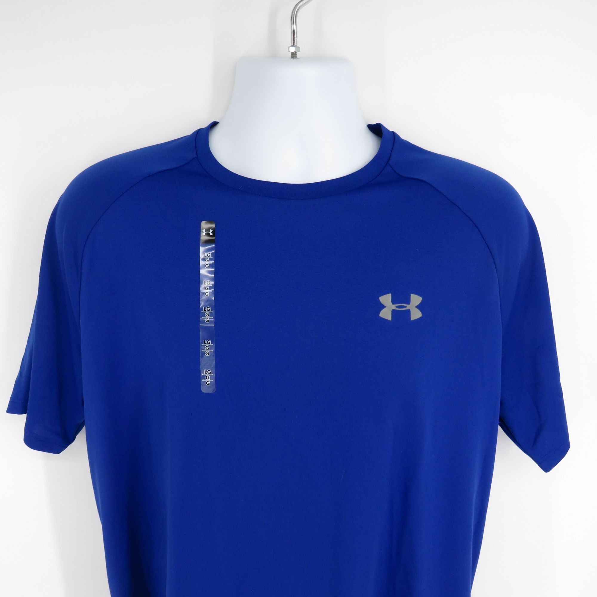Under Armour Under Armour Mens Blue Short Sleeve T-Shirt Large Lightweigh Size US L / EU 52-54 / 3 - 3 Thumbnail