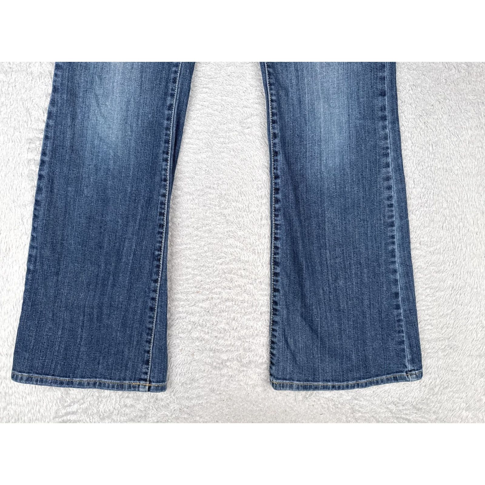 Vintage Jennifer Lopez Jeans Womens 30x31 Blue Bootcut Flap Pockets Denim Cotton Blend Size 30" / US 8 / IT 44 - 2 Thumbnail