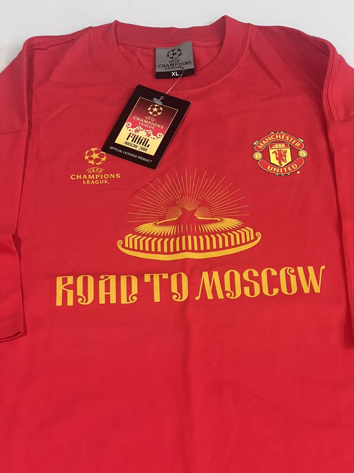 Vintage 2008 Men’s Manchester United T Shirt XL Size US XL / EU 56 / 4 - 2 Thumbnail