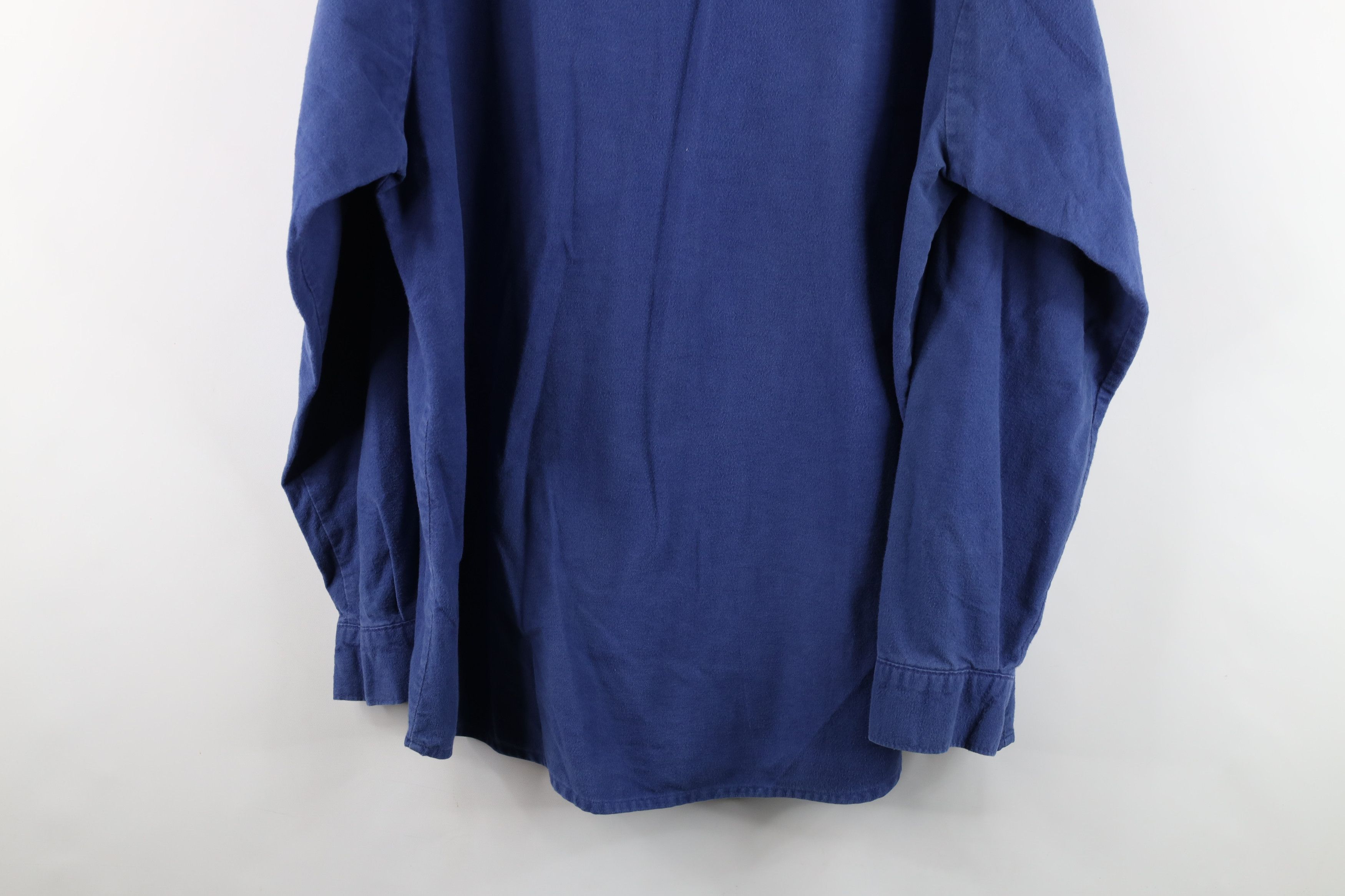 FiveBrother × Vintage Vintage 90s Five Brother Chamois Cloth Collared Button Shirt Size US XL / EU 56 / 4 - 16 Thumbnail