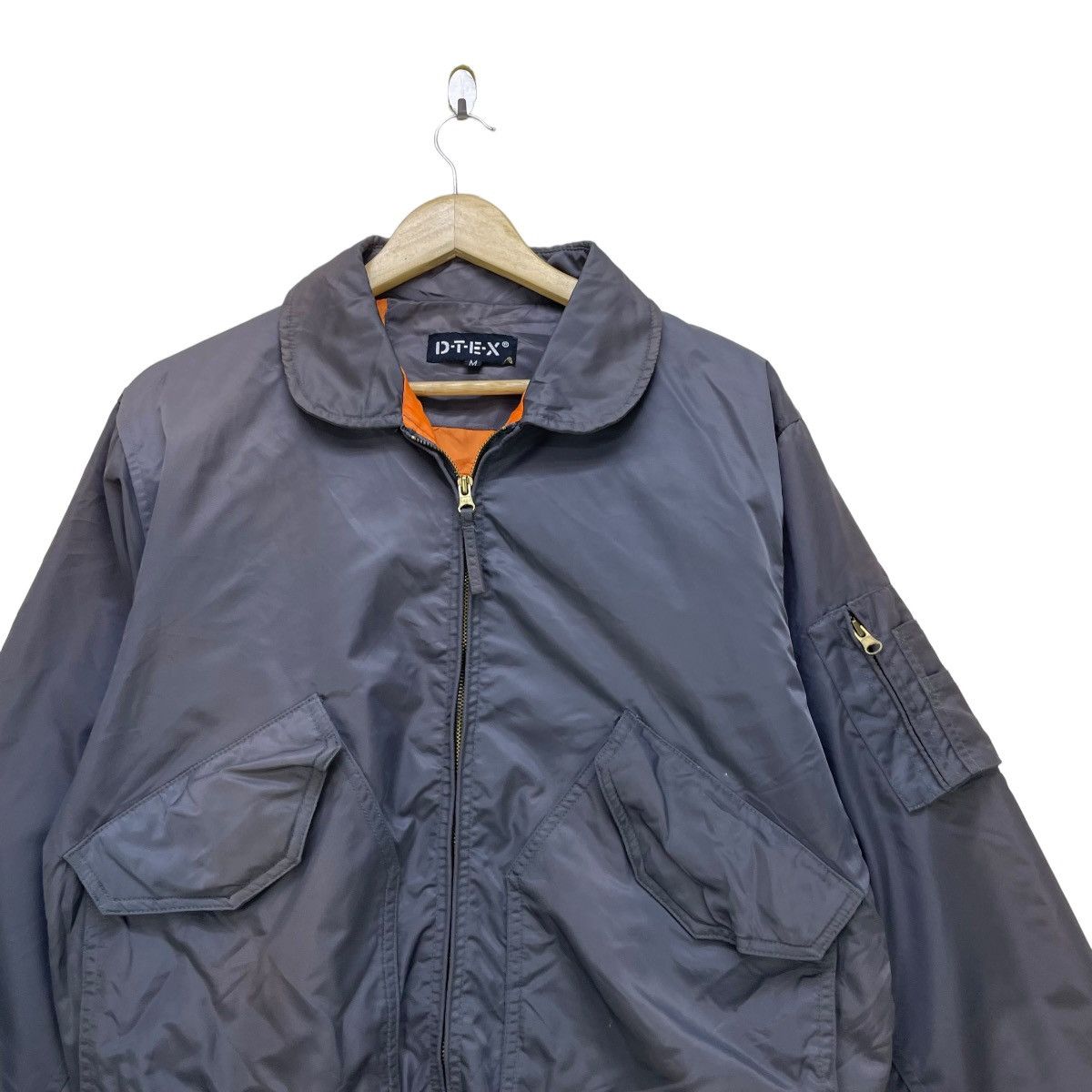 Alpha Industries × Japanese Brand 💥Japanese Brand DTEK Bomber CWUP45 Jacket Size US M / EU 48-50 / 2 - 3 Thumbnail