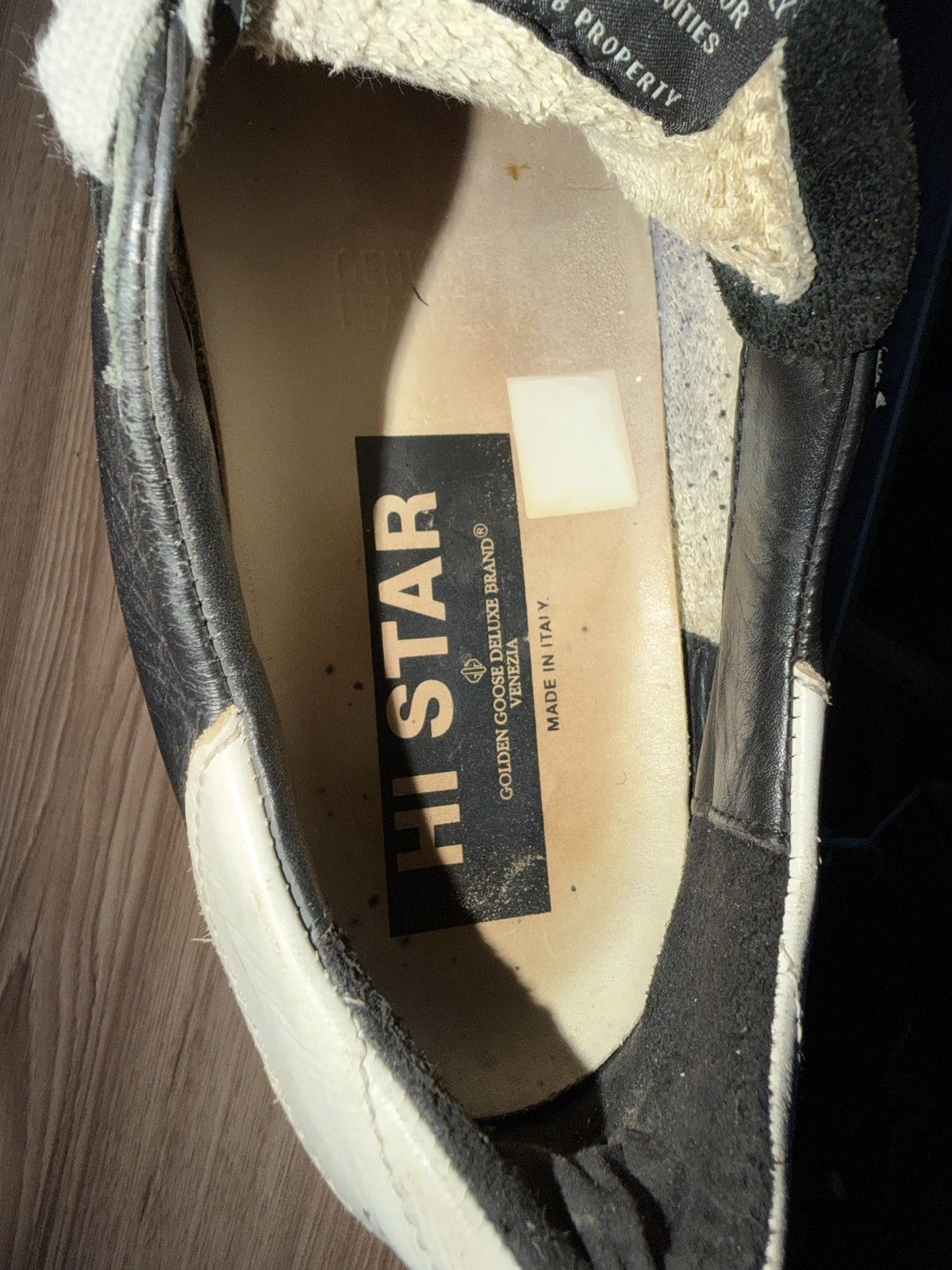 Golden Goose Hi star leather trainers Size US 9 / EU 42 - 12 Thumbnail
