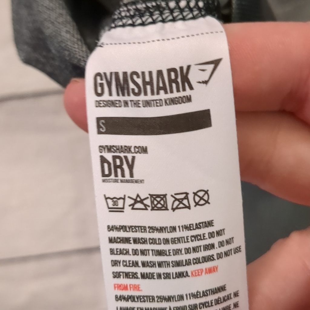 Gymshark Gymshark gray seamless leggings size small Size 22" - 3 Thumbnail