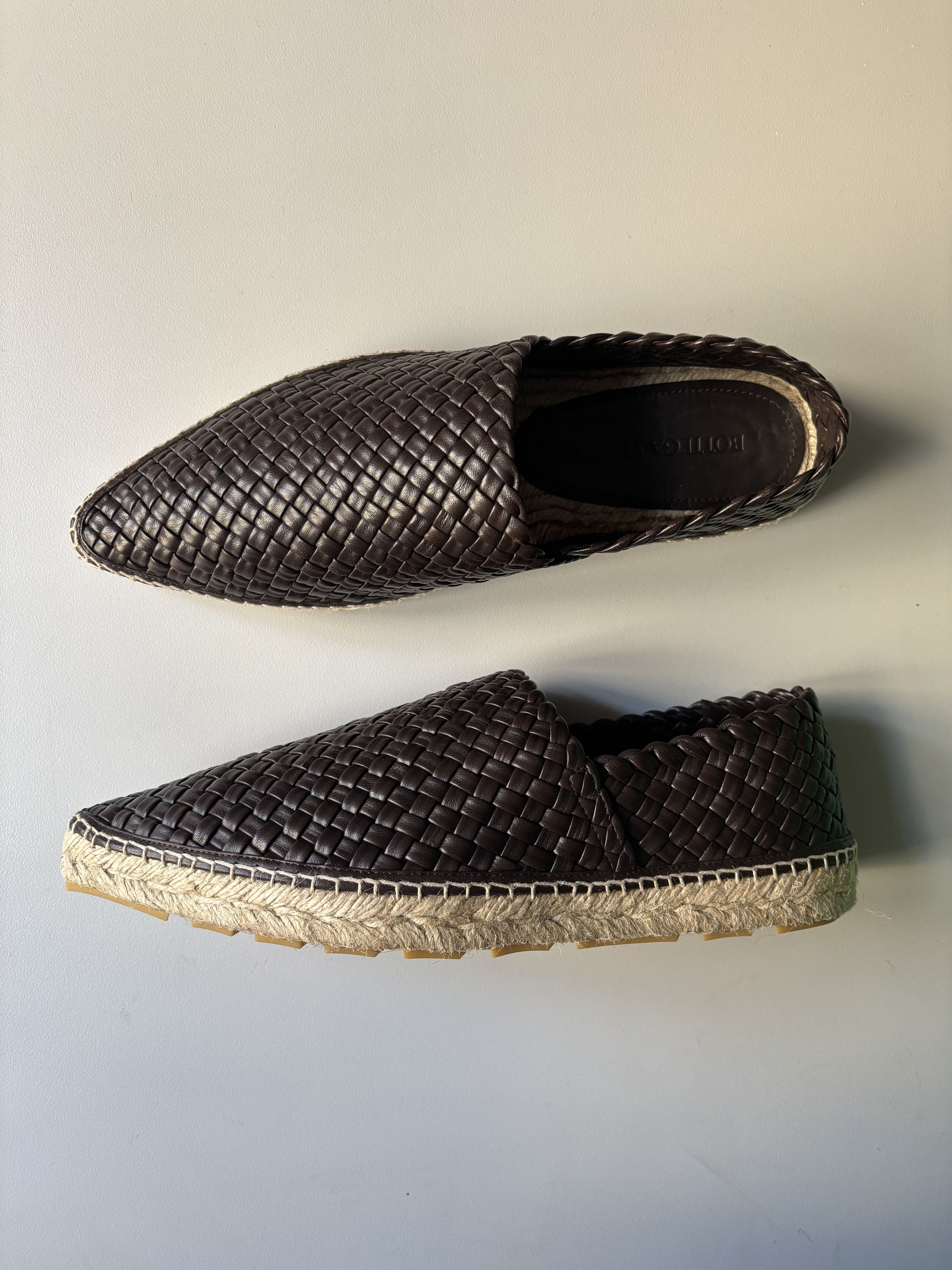 Leather Espadrilles