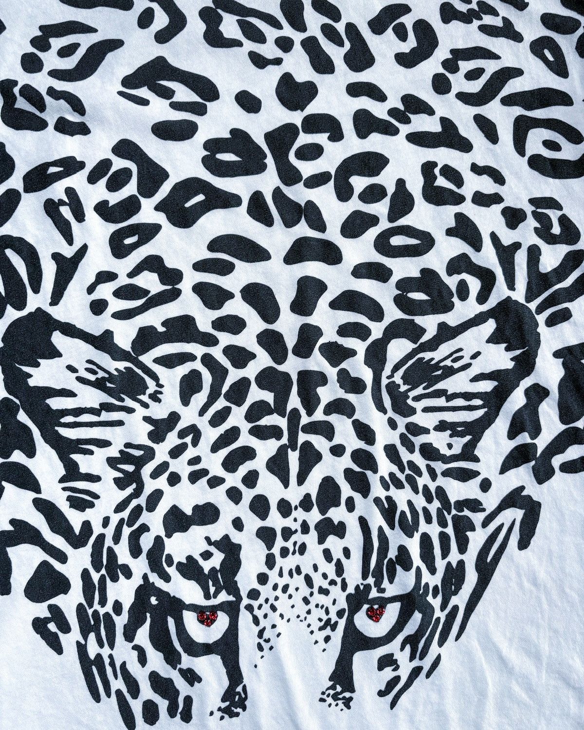 Saint Laurent Paris F/W16 GEM EYE LEOPARD T-SHIRT Size US S / EU 44-46 / 1 - 5 Thumbnail