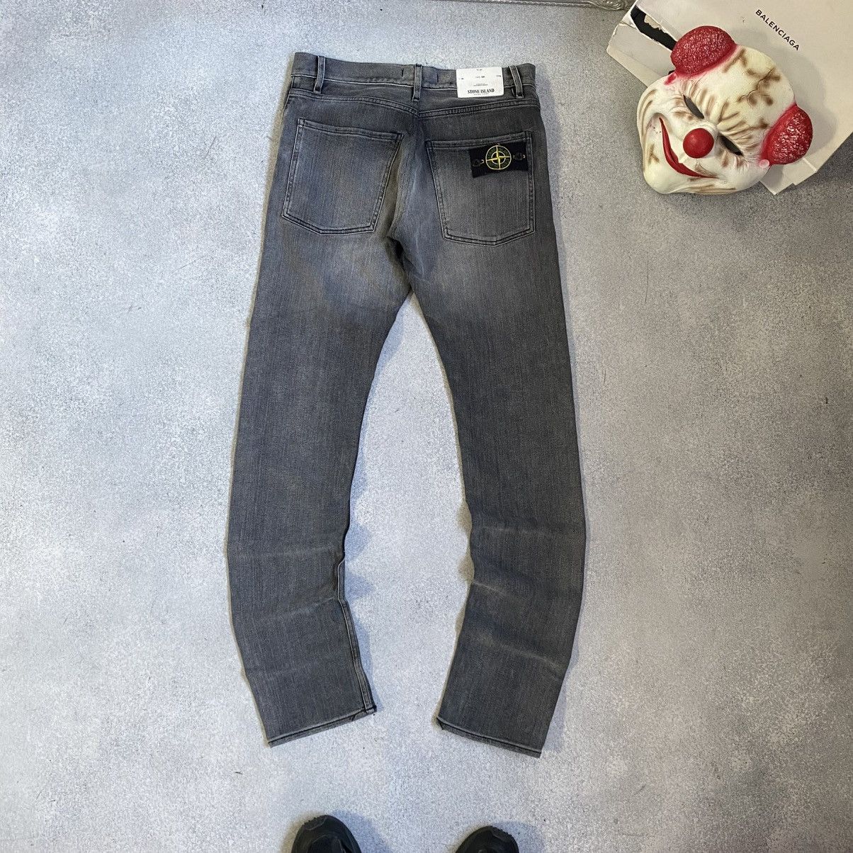 Stone Island Vintage Stone Island Jeans Denim Pants Rare S.I Denims Size US 31 - 1 Thumbnail