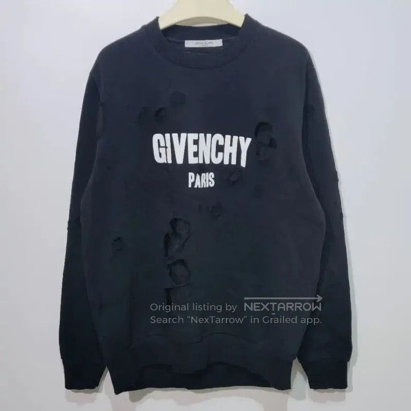Givenchy Givenchy Black Cotton Women's Sweatshirt . Size S / US 4 / IT 40 - 1 Thumbnail