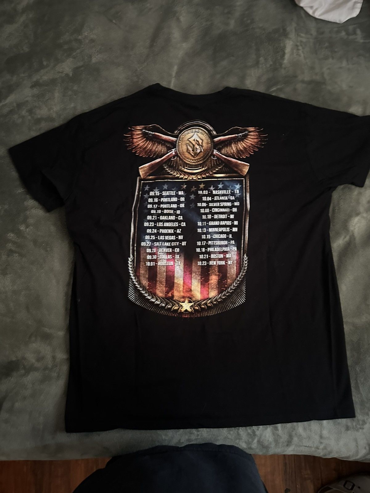 Vintage Sabaton The Tour to End All Tours Eagle Size US XL / EU 56 / 4 - 4 Thumbnail