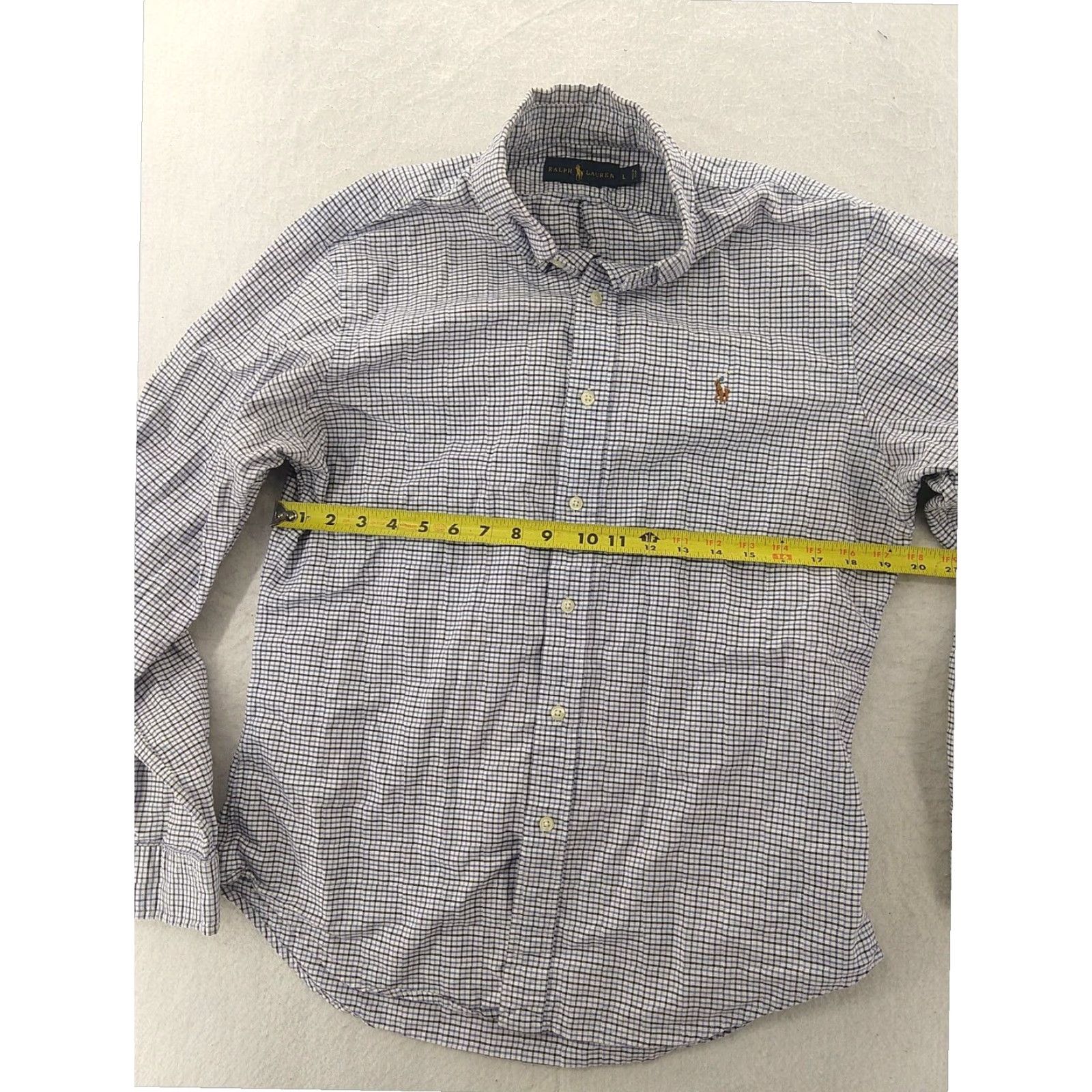 Ralph Lauren Ralph Lauren Mens Plaid Button Down Shirt Large Multicolor Cotton Long Sleeve Size US L / EU 52-54 / 3 - 3 Thumbnail