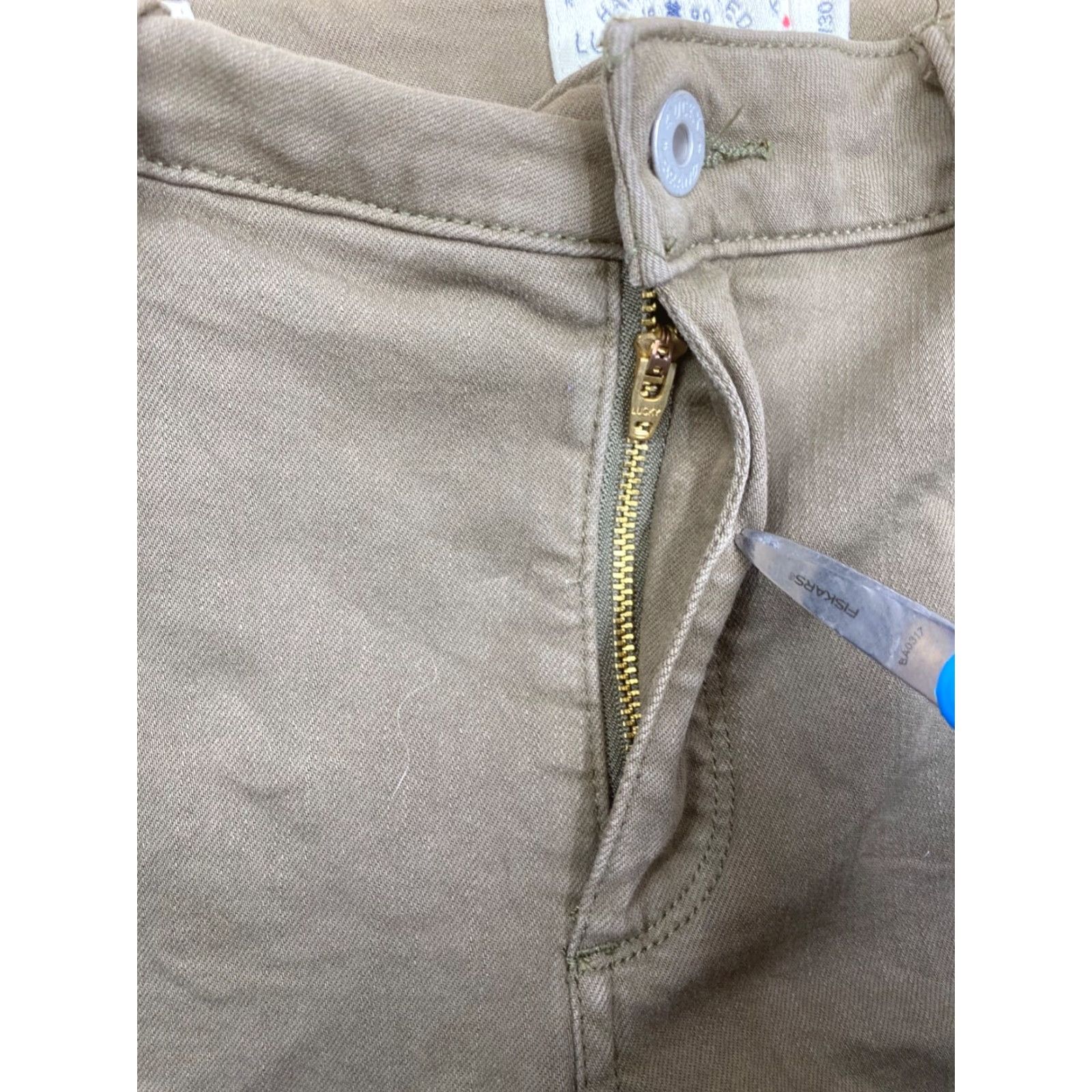 Lucky Brand Lucky Brand Jeans Women Skinny 10 Regular Brown Brown Green Casual Vintage No 7952 Size 32" / US 10 / IT 46 - 3 Thumbnail