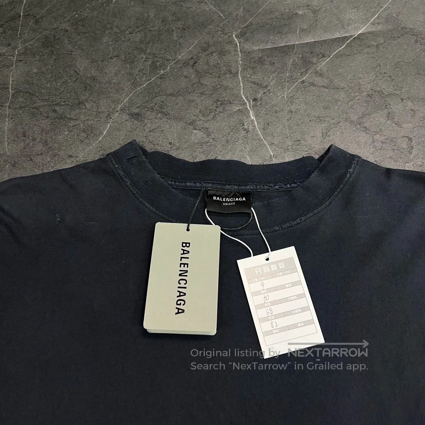 Balenciaga Balenciaga Powder-pink Shiny Letter LOGO Short Sleeve| Size US XL / EU 56 / 4 - 3 Thumbnail