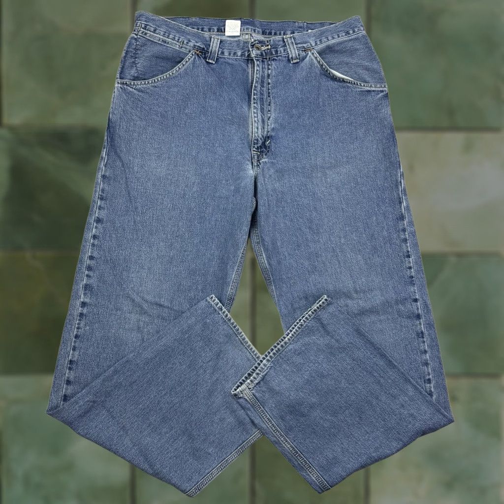 Gap VINTAGE Gap Jeans Adult 36x34 Relaxed Denim Cotton Blue 90s Grunge Y2K Hipster USA 90s Mens Jeans Size US 36 / EU 52 - 1 Thumbnail