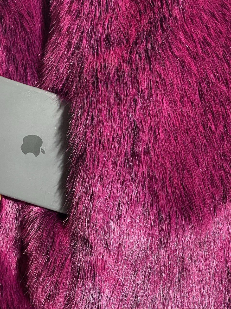 Versace Vintage 90s Versace Classic V2 Y2k Faux Fur Coat Jacket Size L / US 10 / IT 46 - 6 Thumbnail