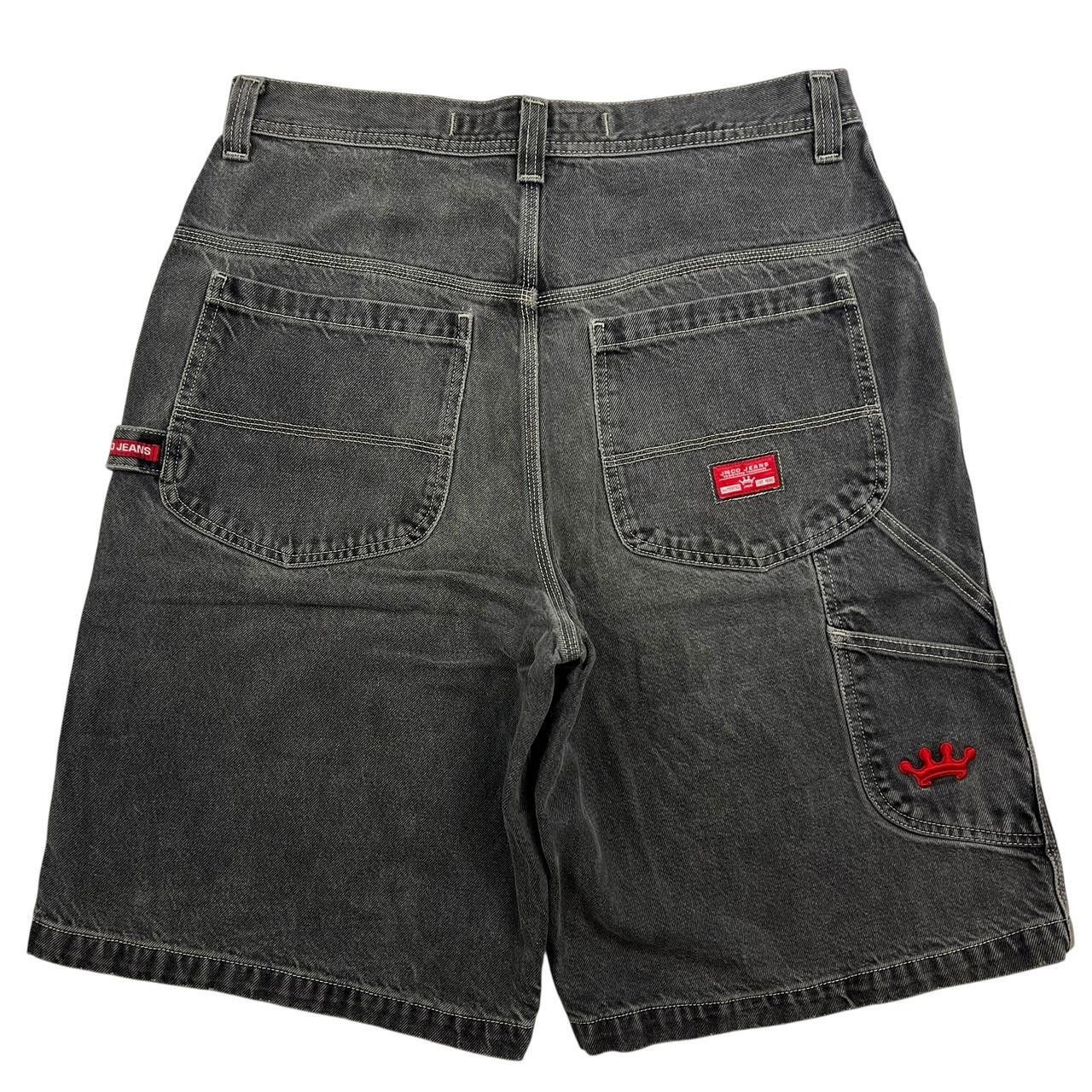 JNCO Vintage Jnco Red Crown Carpenter Denim Shorts Jorts Waist 36 Size US 36 / EU 52 - 1 Thumbnail