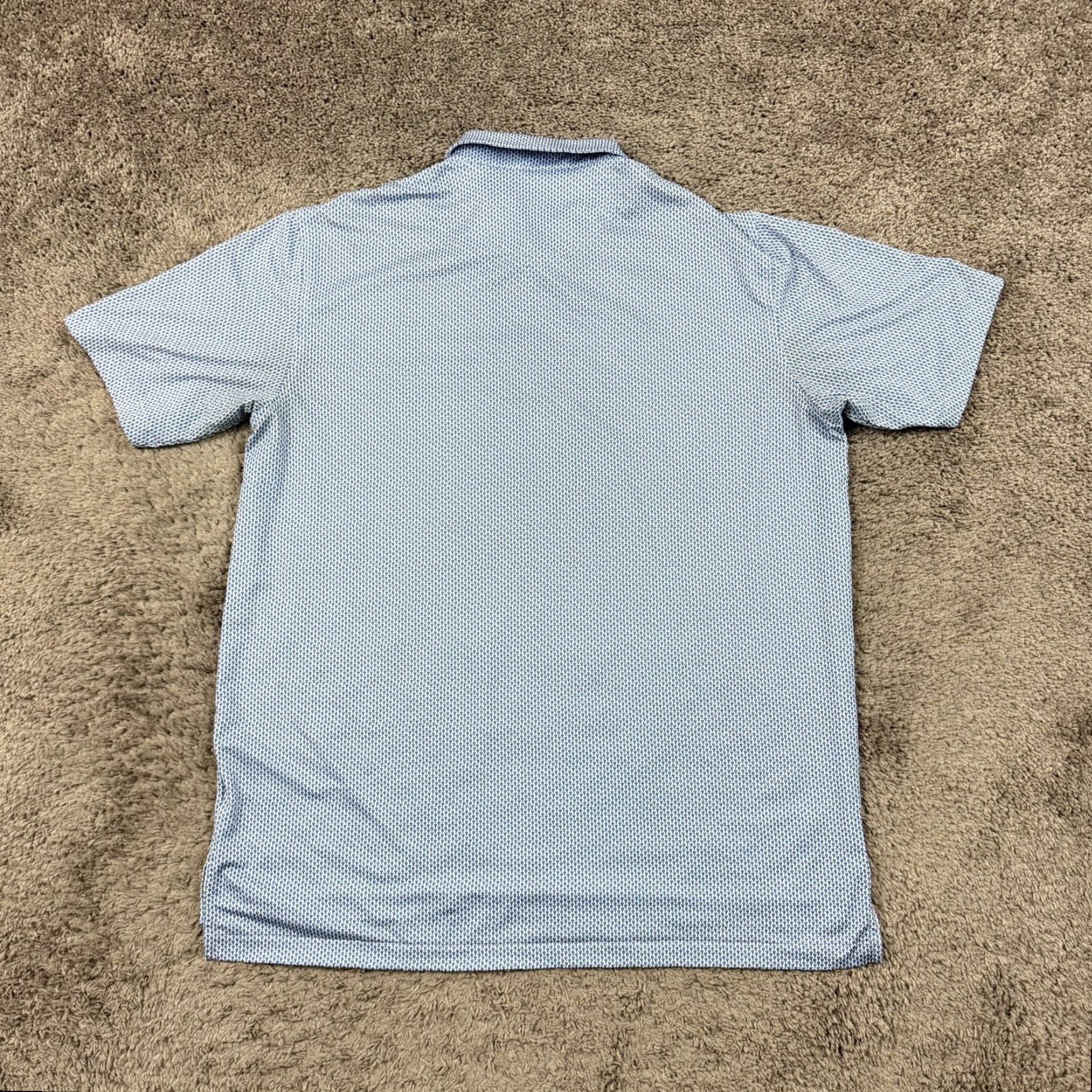 Peter Millar VINTAGE Peter Millar Summer Comfort Polo Shirt Men XL Blue Striped Golf Activewear Breathable Stretch Lightweight Size US XL / EU 56 / 4 - 6 Thumbnail