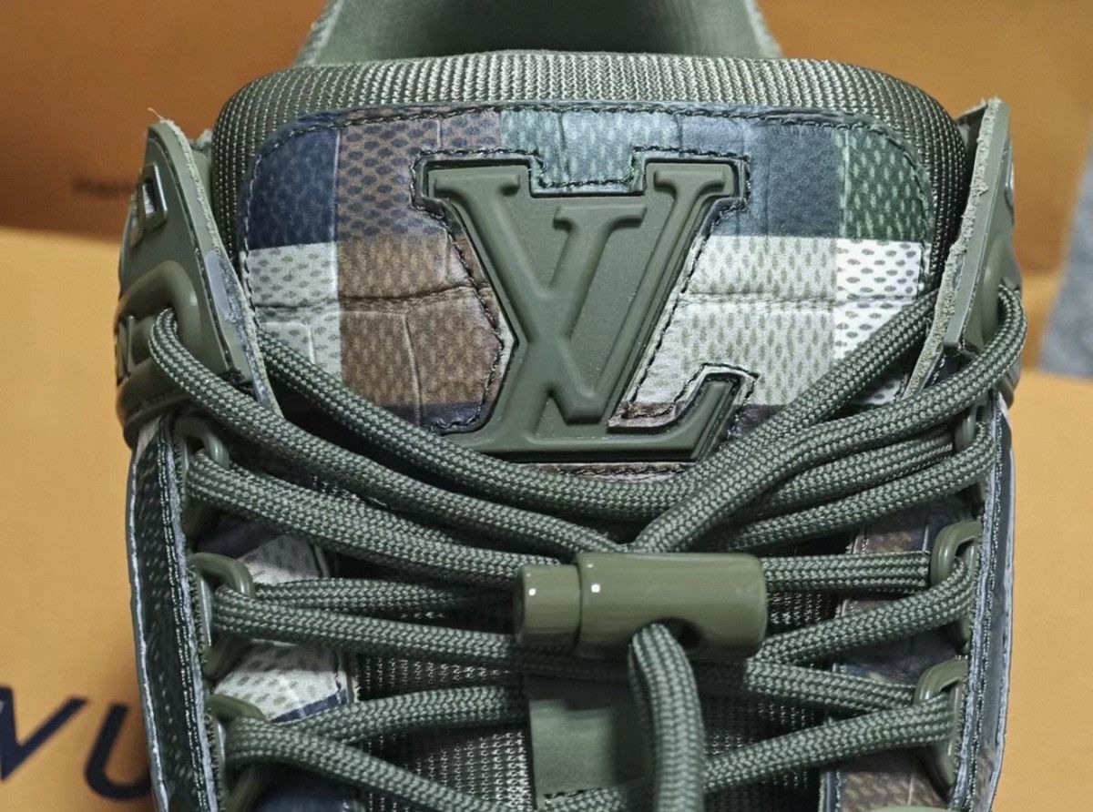 Louis Vuitton Louis Vuitton 8.5 Maxi Damoflage Damier Sneakers Trainer Size US 8.5 / EU 41-42 - 8 Thumbnail