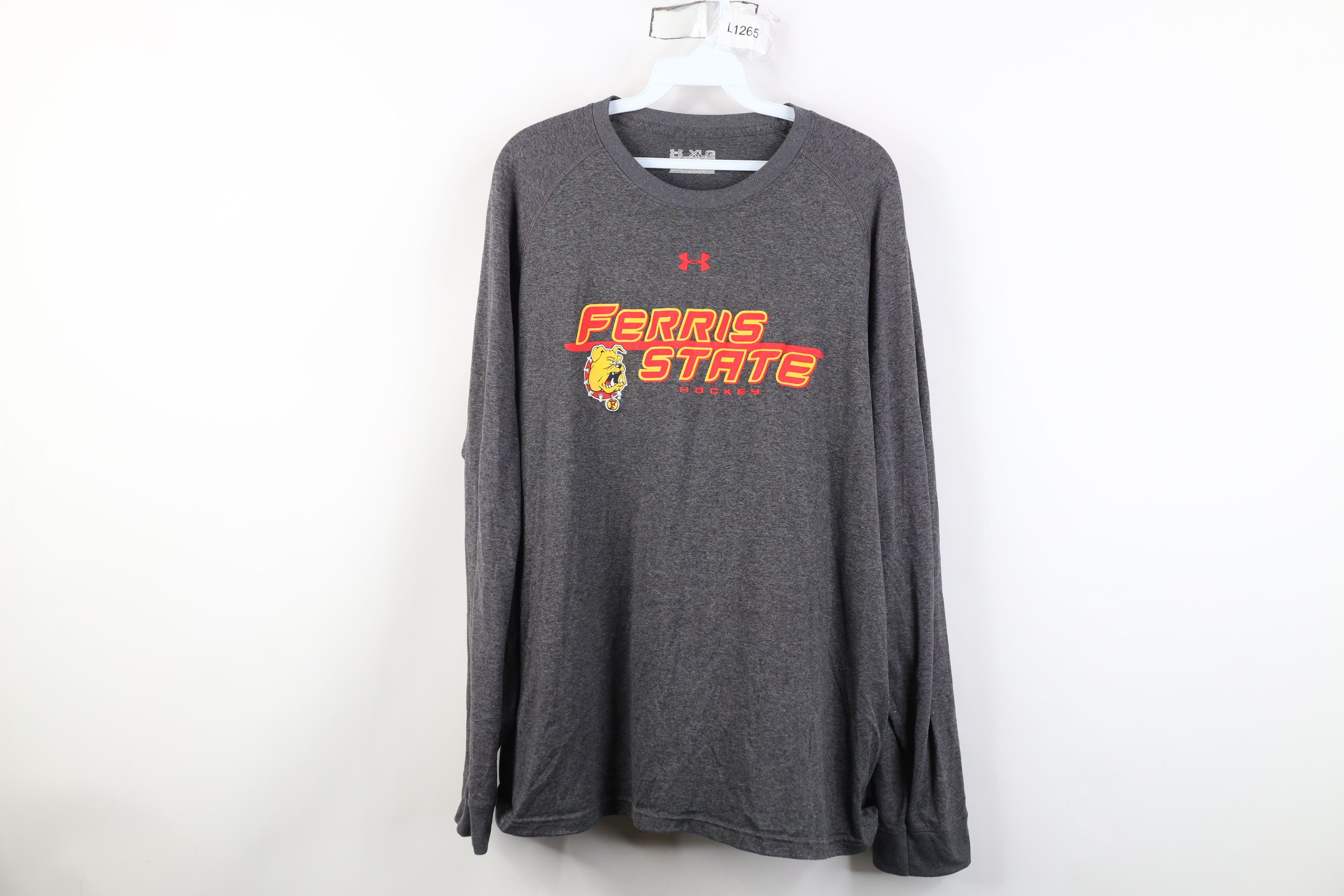 Under Armour Under Armour Ferris State University Hockey T-Shirt Gray Size US XL / EU 56 / 4 - 1 Thumbnail