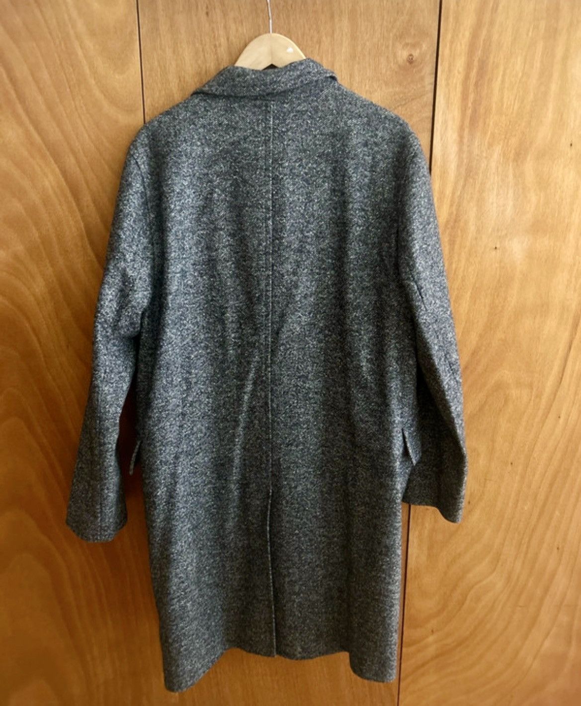 Officine Generale Officine Generale Tweed Overcoat Grey Made in Europe M Size US M / EU 48-50 / 2 - 5 Thumbnail
