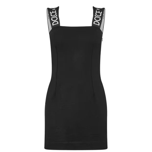 Dolce & Gabbana o1g2r1mq1024 Mini Dress in Black Size S / US 4 / IT 40 - 1 Thumbnail