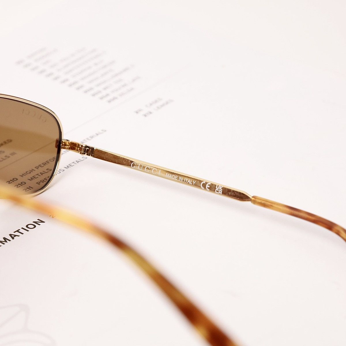 Gucci GUCCI GG1457S SUNGLASSES Size ONE SIZE - 4 Thumbnail