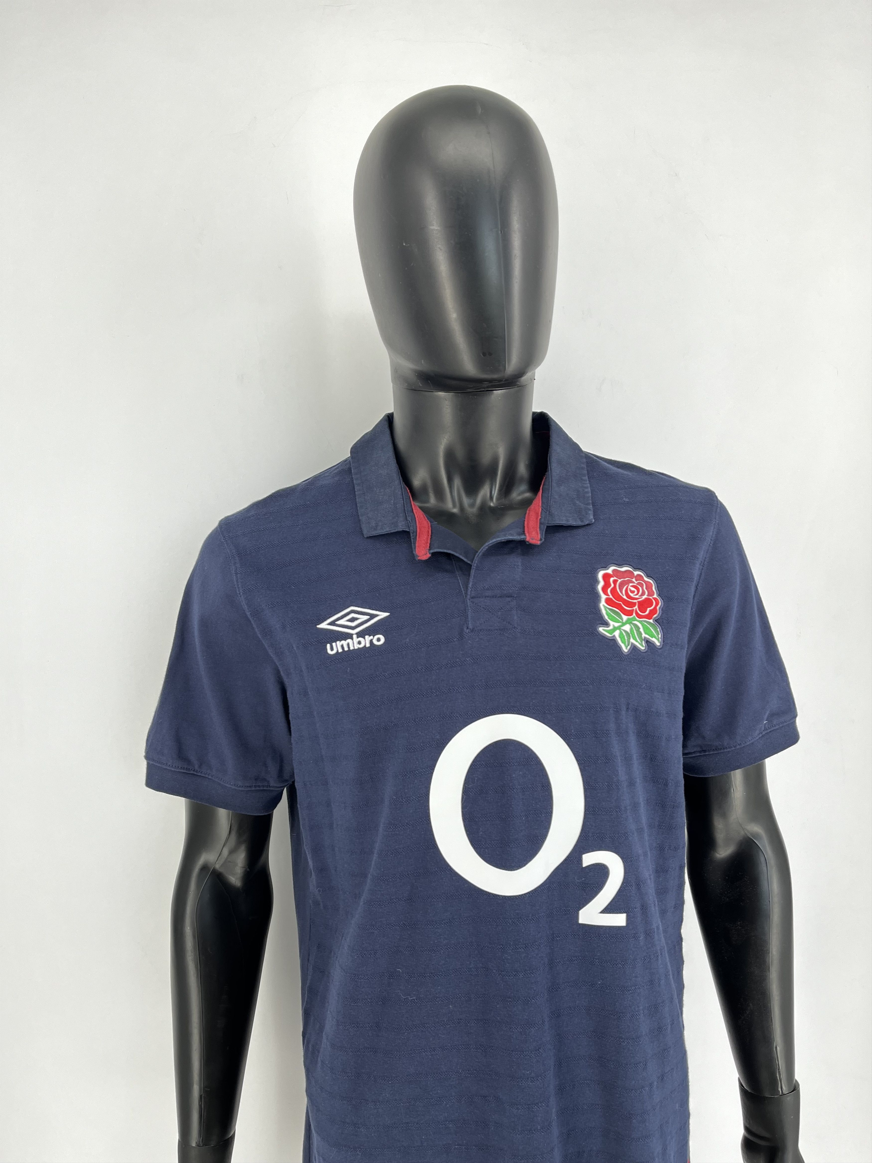 Umbro Umbro England League O2 Rugby Jersey Shirt Men’s Size L Size US L / EU 52-54 / 3 - 3 Thumbnail