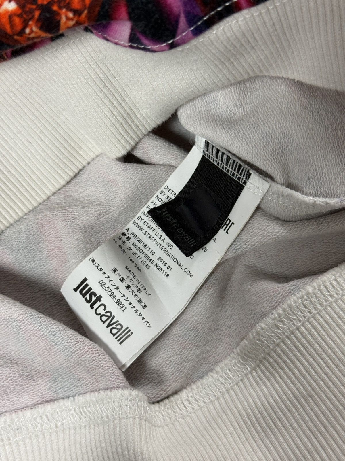 Just Cavalli Just Cavalli sweatshirt psychodelic multicolor diamonds Size US S / EU 44-46 / 1 - 4 Thumbnail
