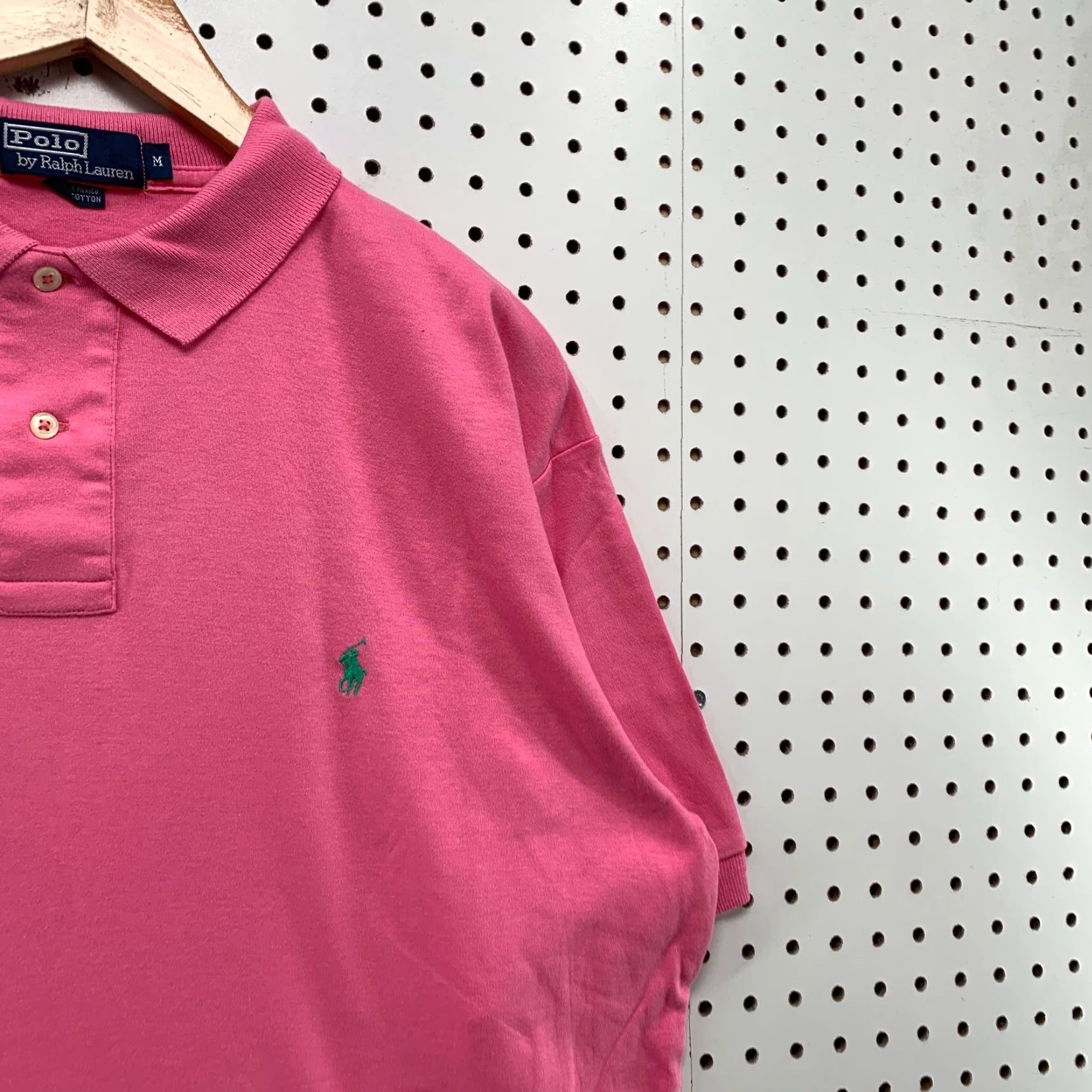Polo Ralph Lauren VINTAGE Polo Ralph Lauren Polo Shirt Mens M Green Pony 25.5x32 Shirt Polo Ralph Lauren Mens M Green Pony 25.5x32 Size US M / EU 48-50 / 2 - 7 Thumbnail