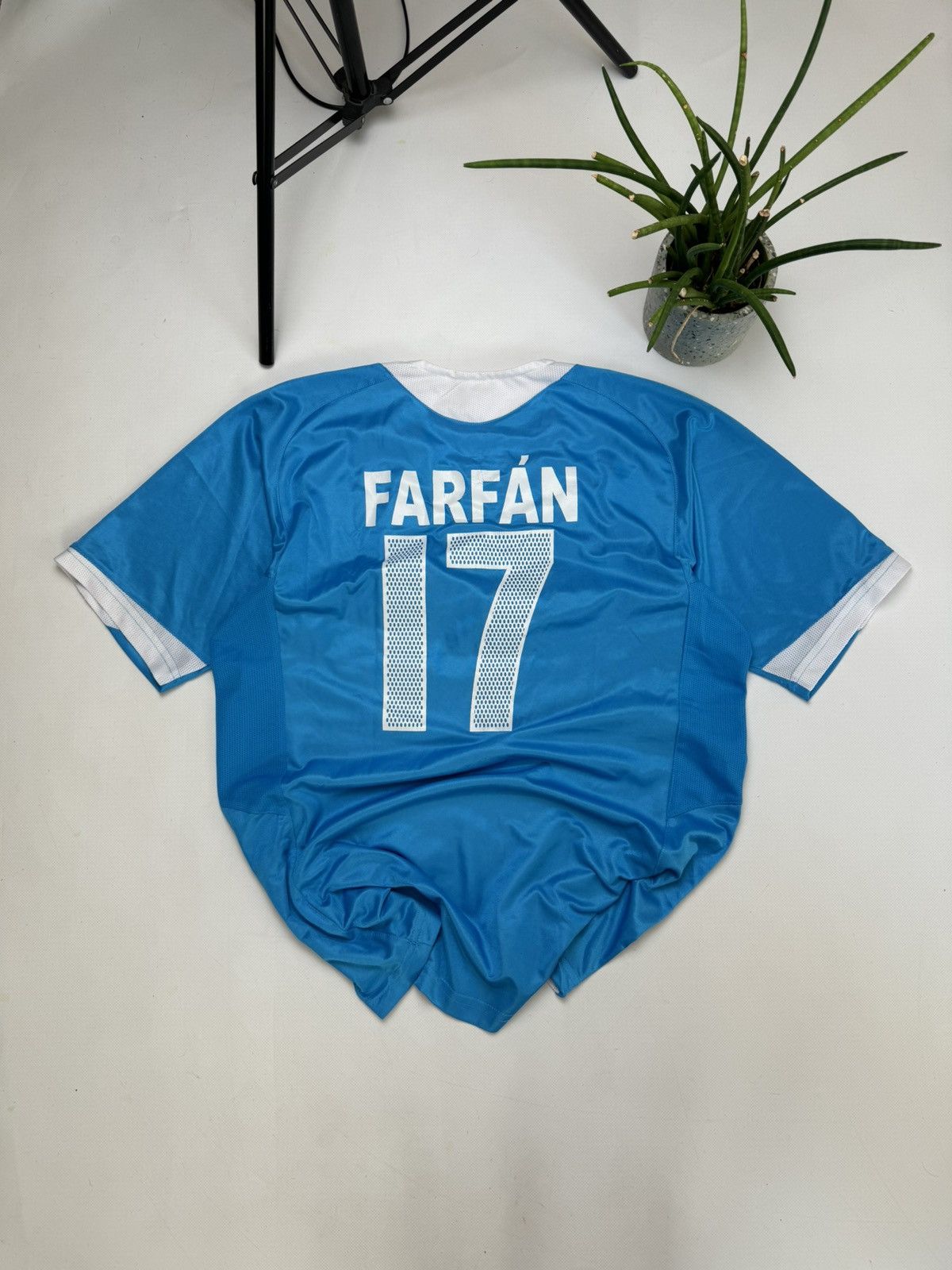 Nike × Vintage Rare vintage PSV Nike soccer jersey Farfan (fake) Size US L / EU 52-54 / 3 - 1 Thumbnail