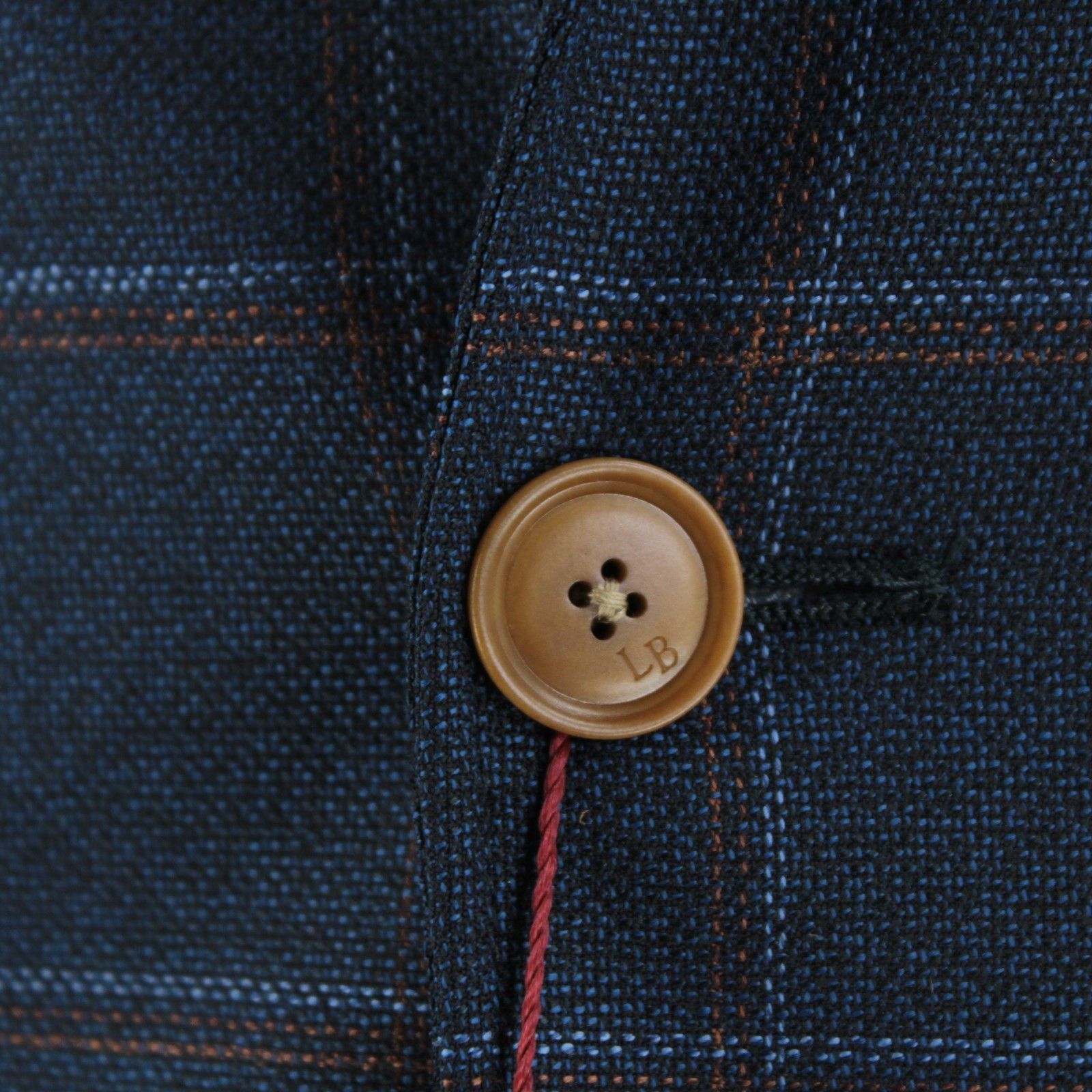 Luciano Barbera Luciano Barbera Sport Coat Size 38 US in Blue Size 38R - 2 Thumbnail