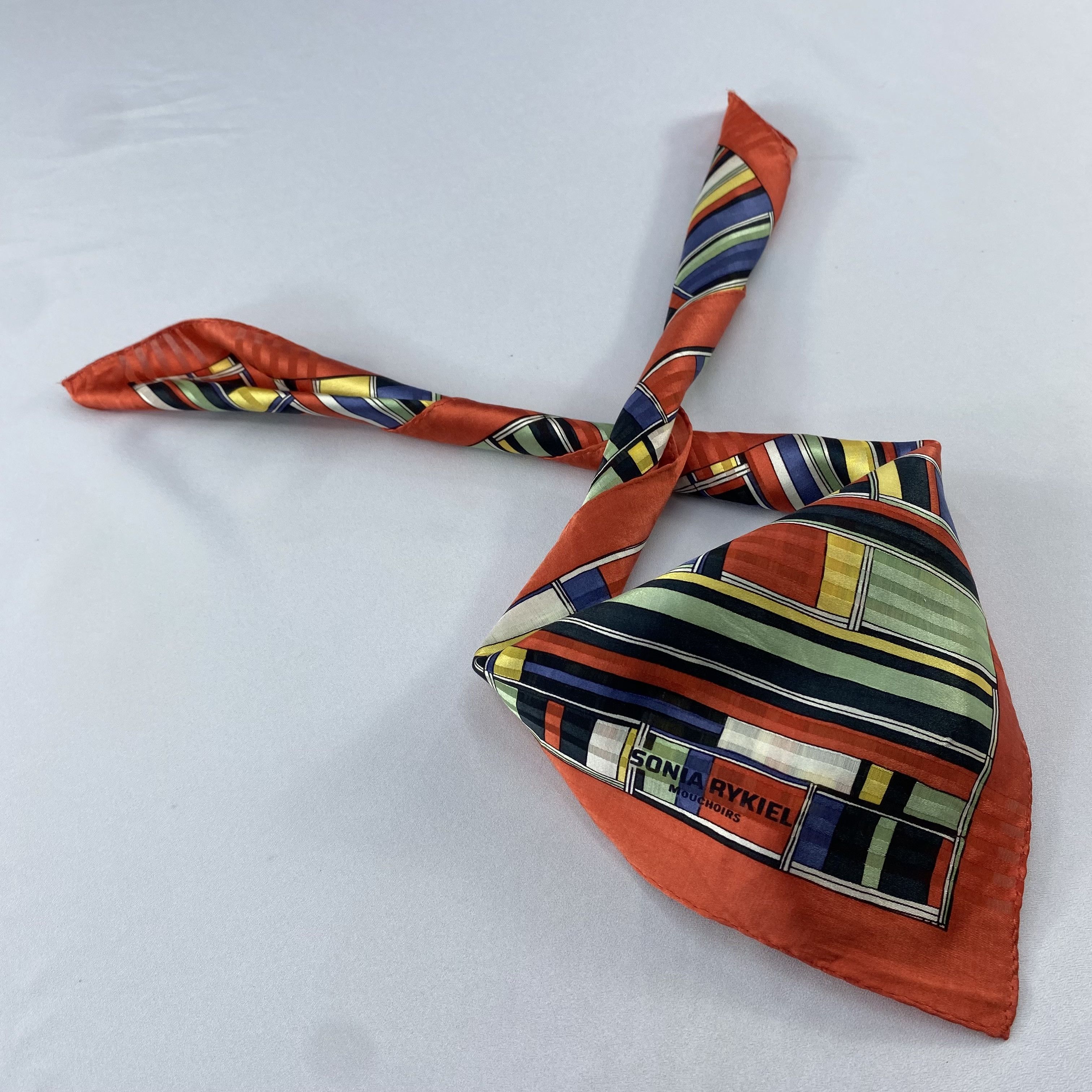 Sonia Rykiel Sonia Rykiel Silk Handkerchief / Bandana / Neckerchief C857 Size ONE SIZE - 2 Thumbnail