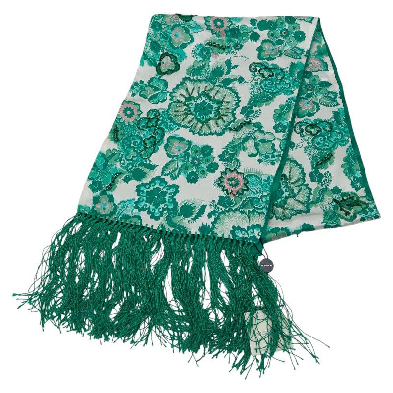 Burberry Burberry Flower Silk Scarf Textile Scarf DUTY FREE for USA