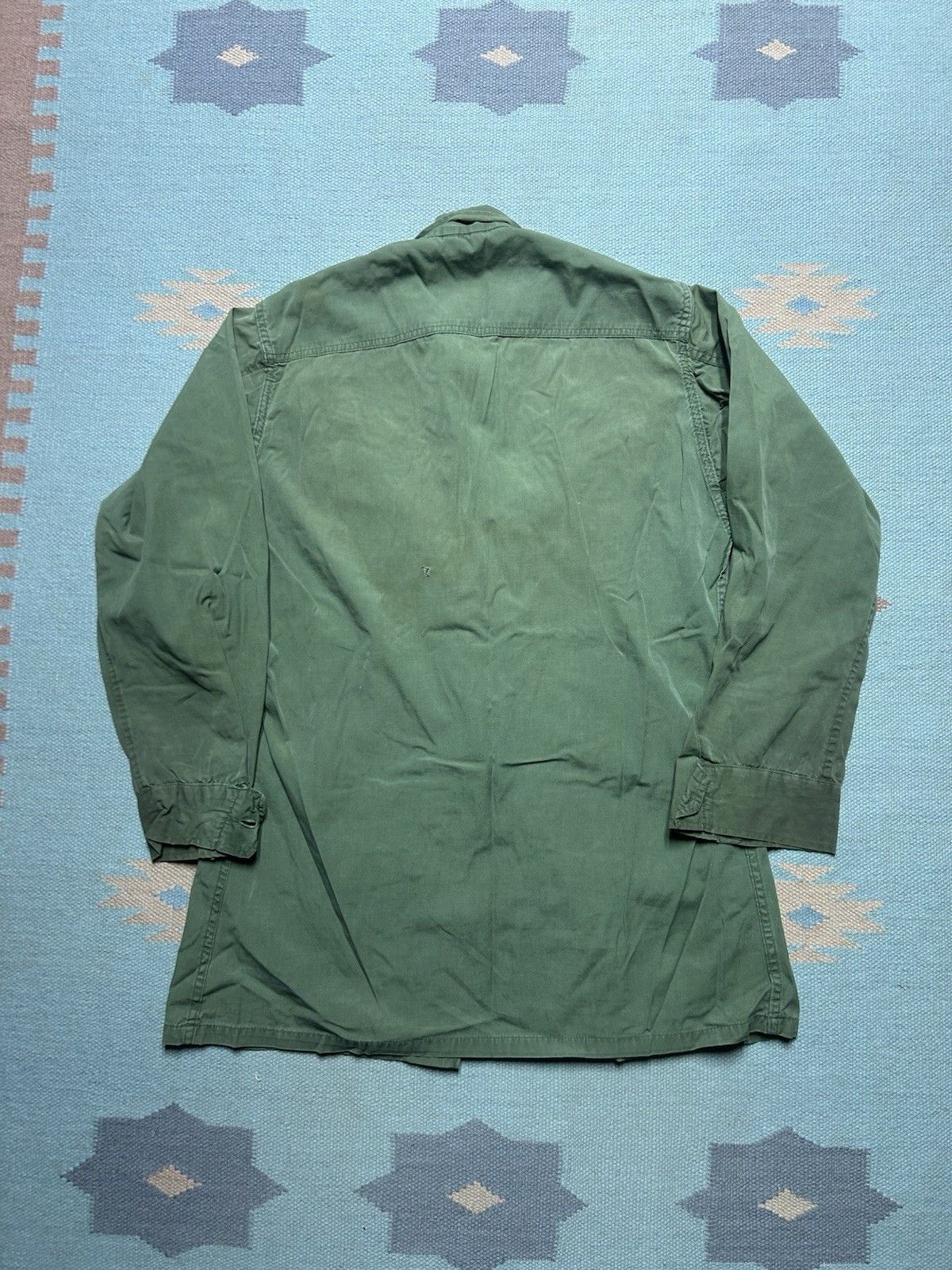 Vintage 60s OG 107 slant pocket shirt non ripstop poplin Vietnam S Size US S / EU 44-46 / 1 - 2 Thumbnail