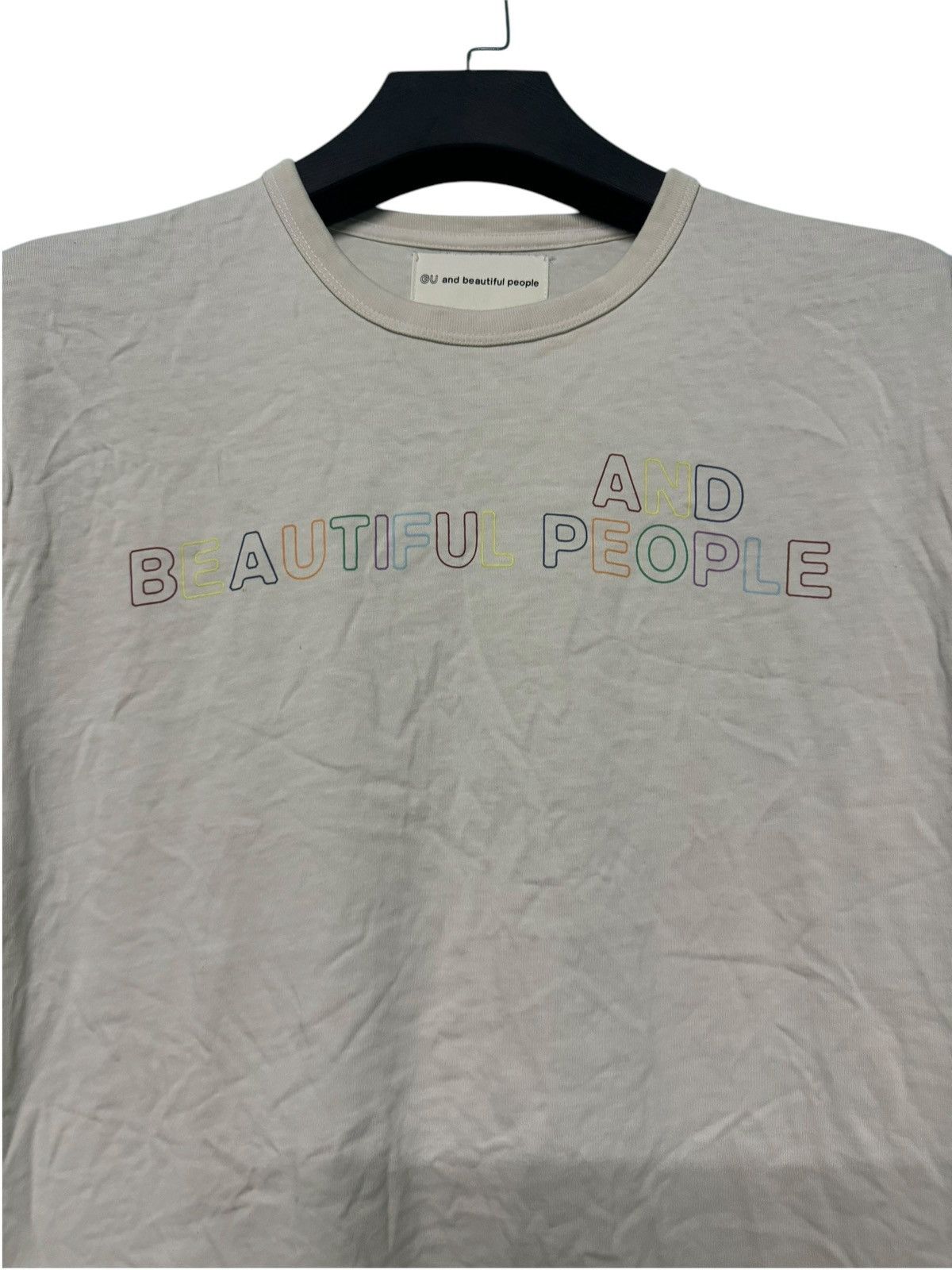 GU 💥JAPANESE STREETWEAR GU AND BEAUTIFUL PEOPLE SPELL OUT SHIRT Size US L / EU 52-54 / 3 - 5 Thumbnail