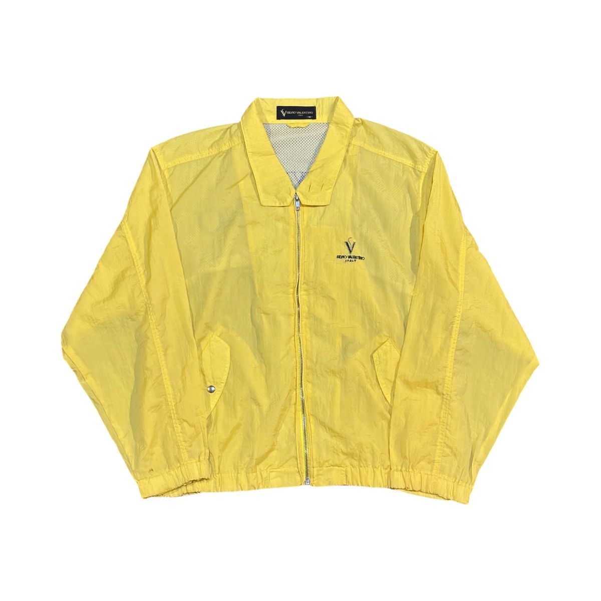Designer × Vintage Vintage 80s Designer Silvio Valentino Italy Tracksuit Jacket Size US M / EU 48-50 / 2 - 1 Thumbnail