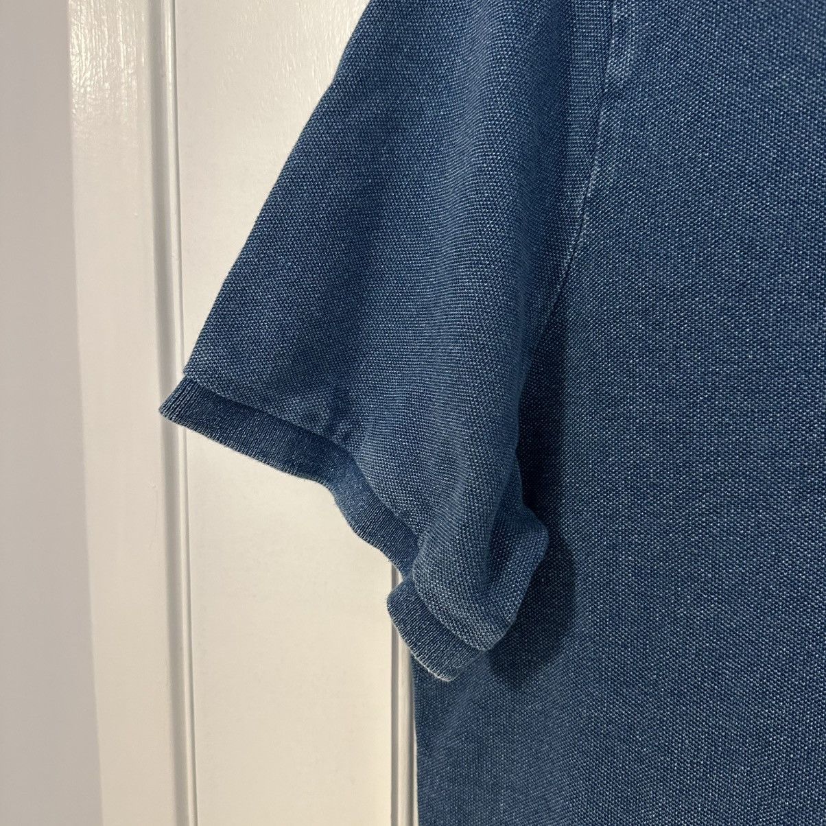 Polo Ralph Lauren Ralph Lauren Polo Shirt Medium Washed Indigo Dyed Size US L / EU 52-54 / 3 - 4 Thumbnail